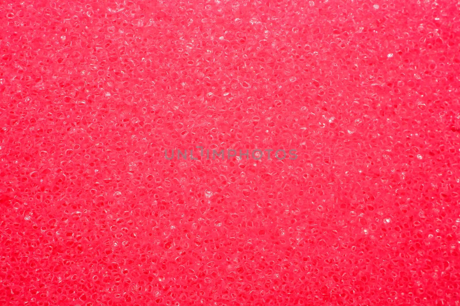 Texture pink porous sponge                               
