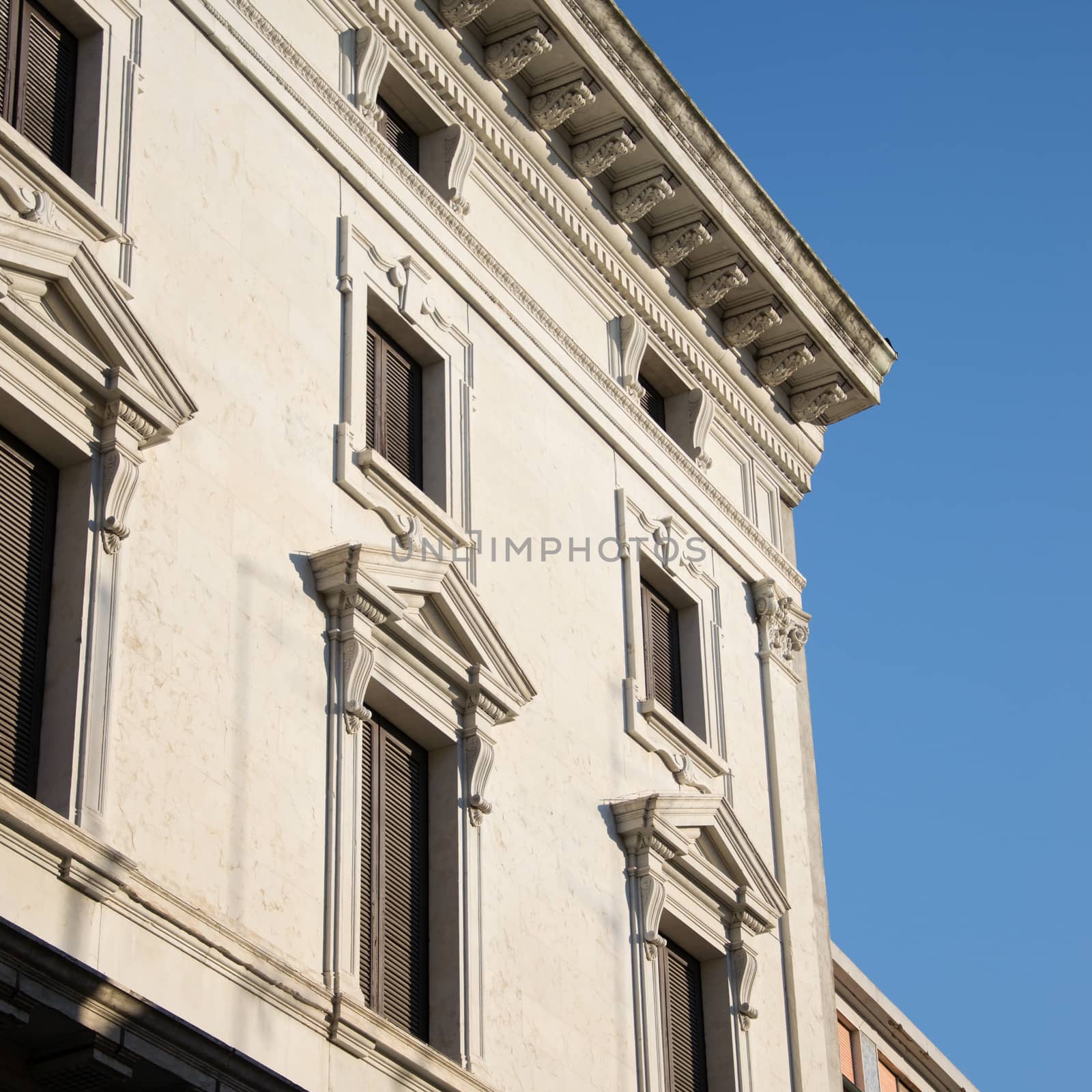 Architecture of renaissance in Ferrara