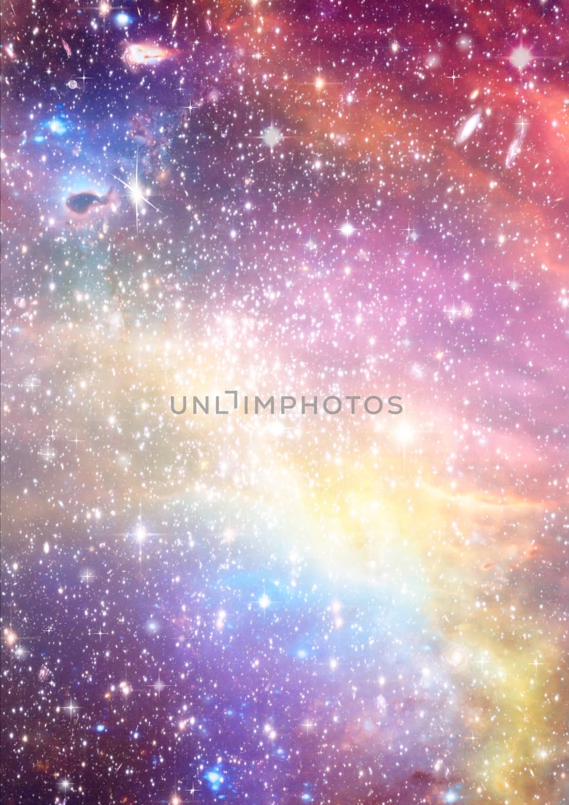 Small part of an infinite star field of space in the Universe. "Elements of this image furnished by NASA".
