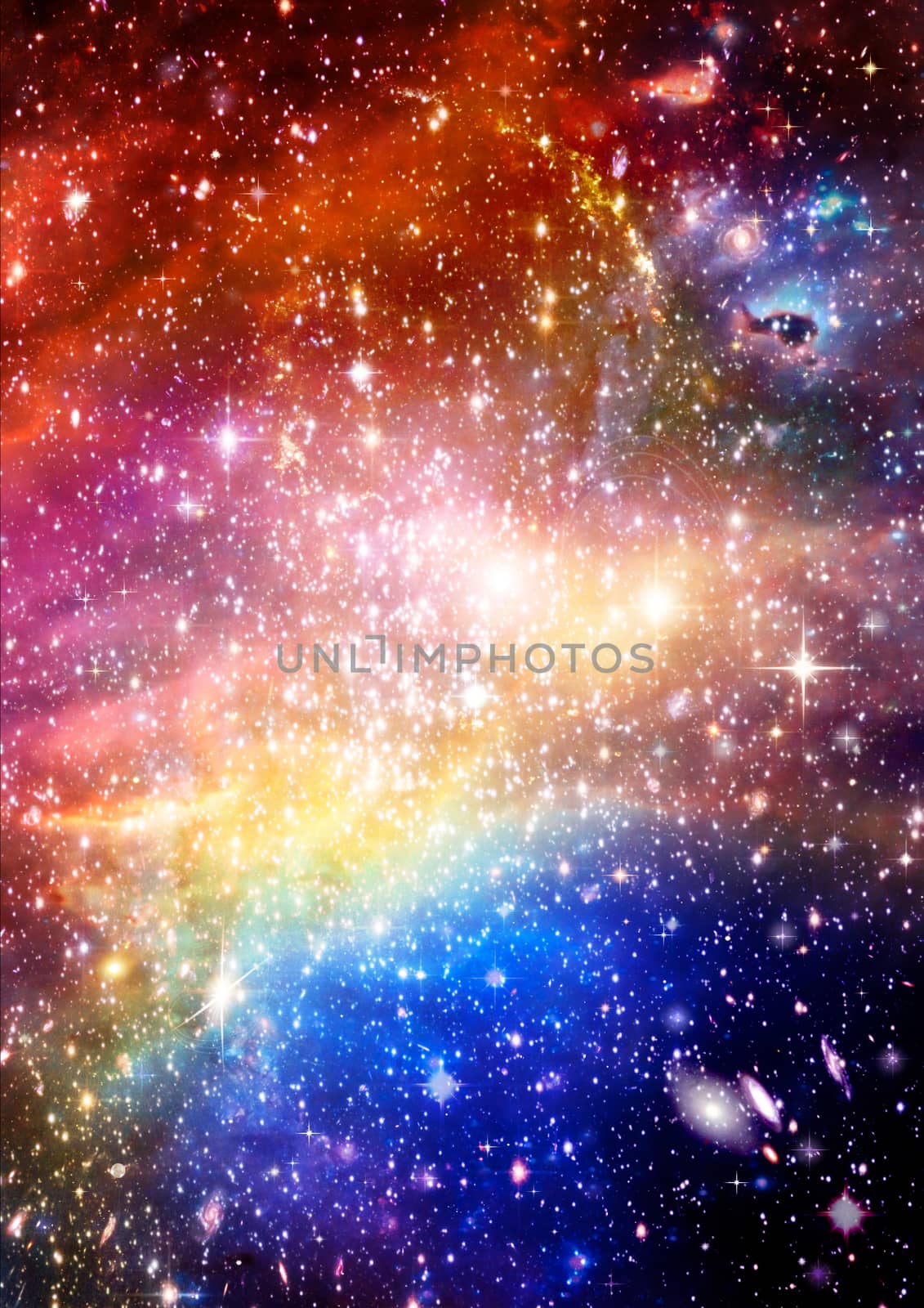 Small part of an infinite star field of space in the Universe. "Elements of this image furnished by NASA".