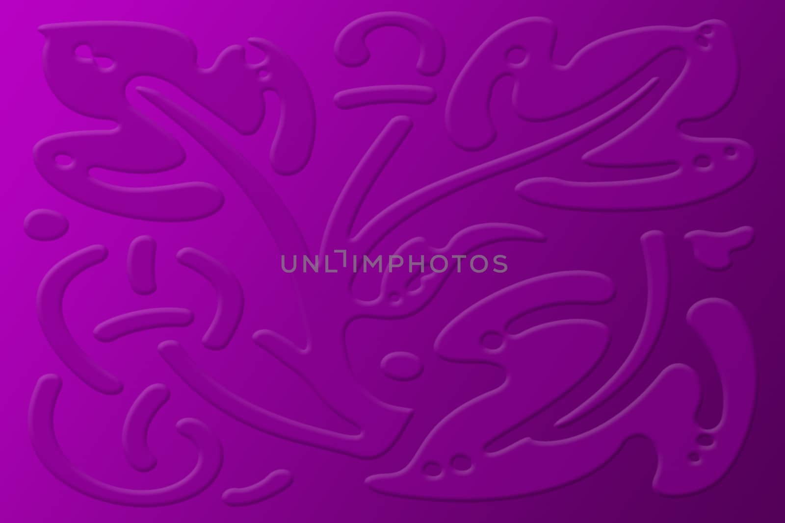 Purple pink decorative leaves design abstract background.