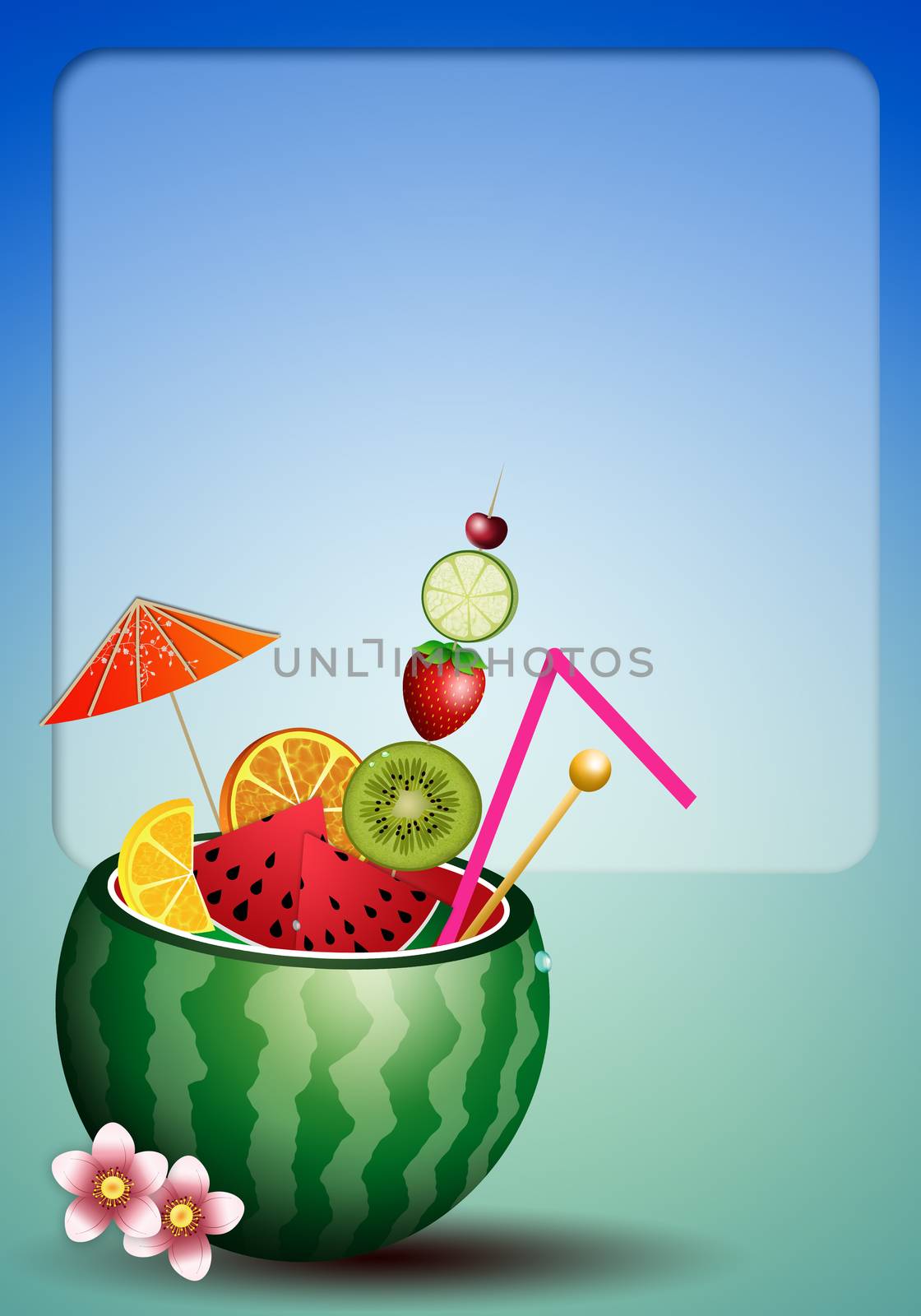 watermelon background by sognolucido