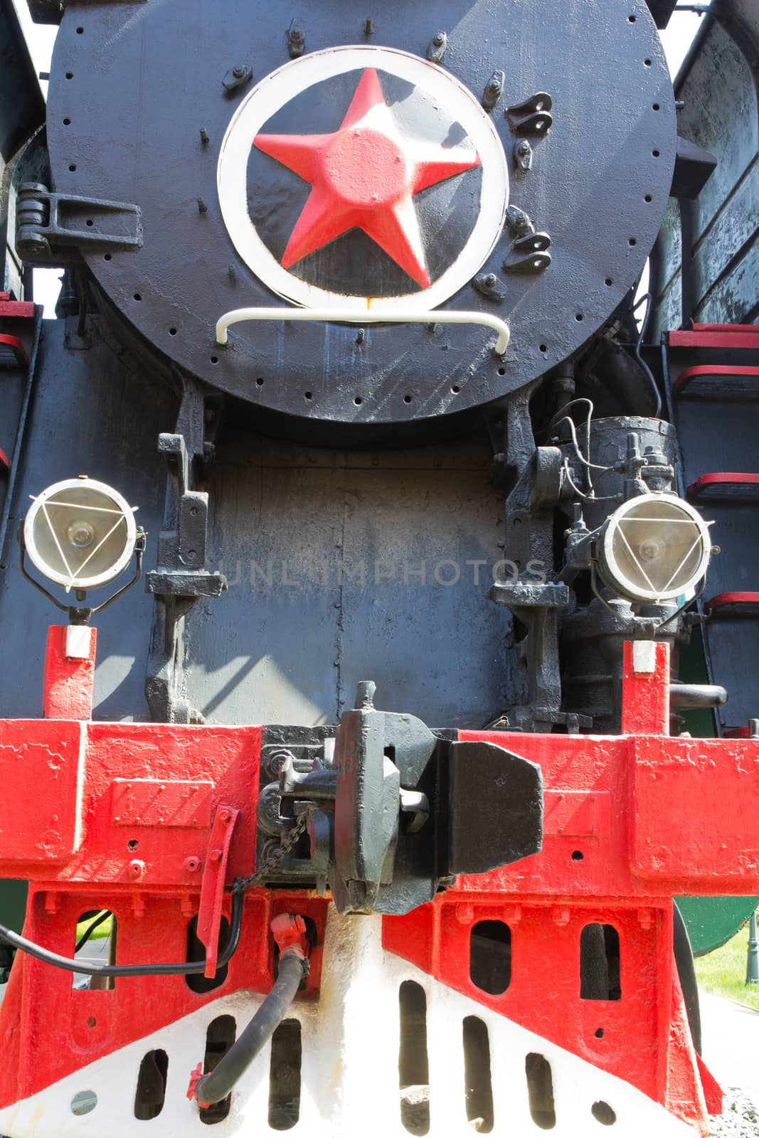 Photo of Russian rail road locomotive in Samara