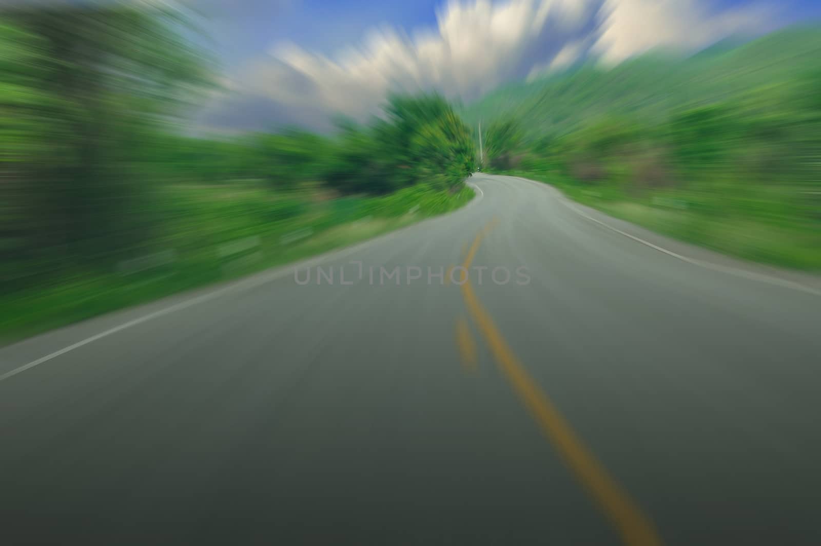 Highway speed cornering  by thampapon