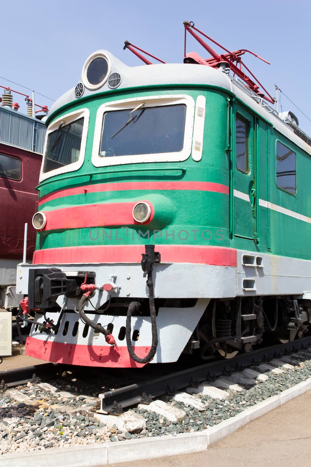 Photo of Russian rail road locomotive in Samara