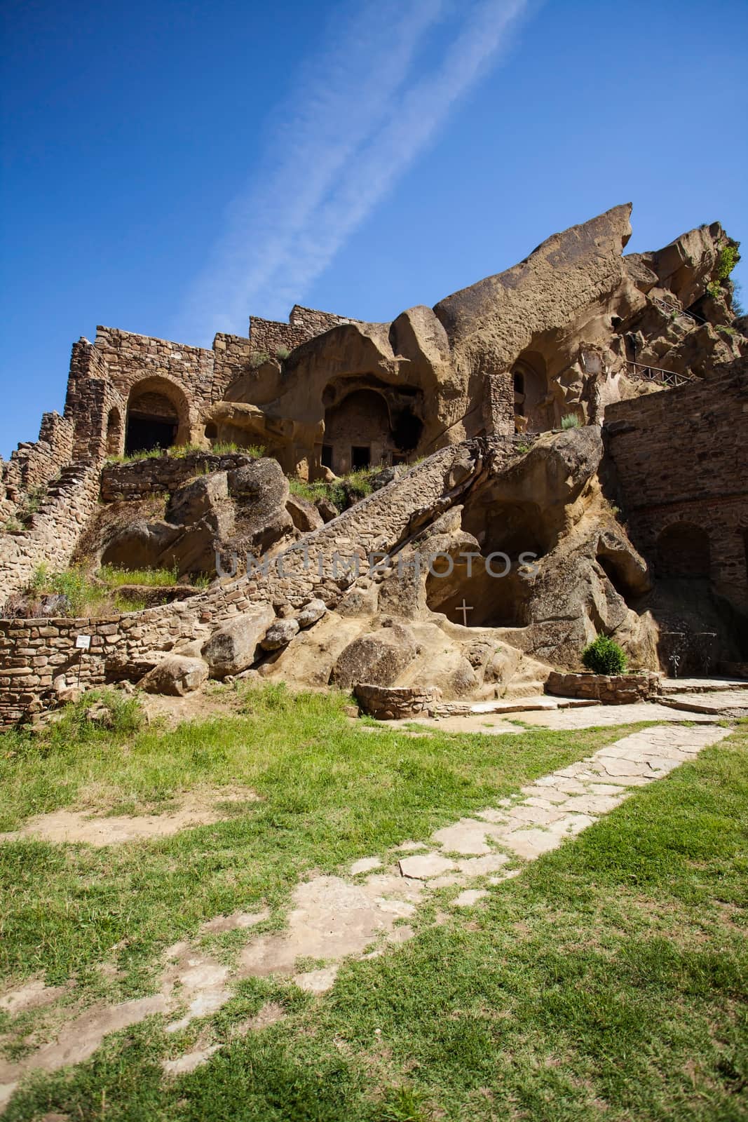 David Gareja cave monastery complex. Kakheti region of Georgia