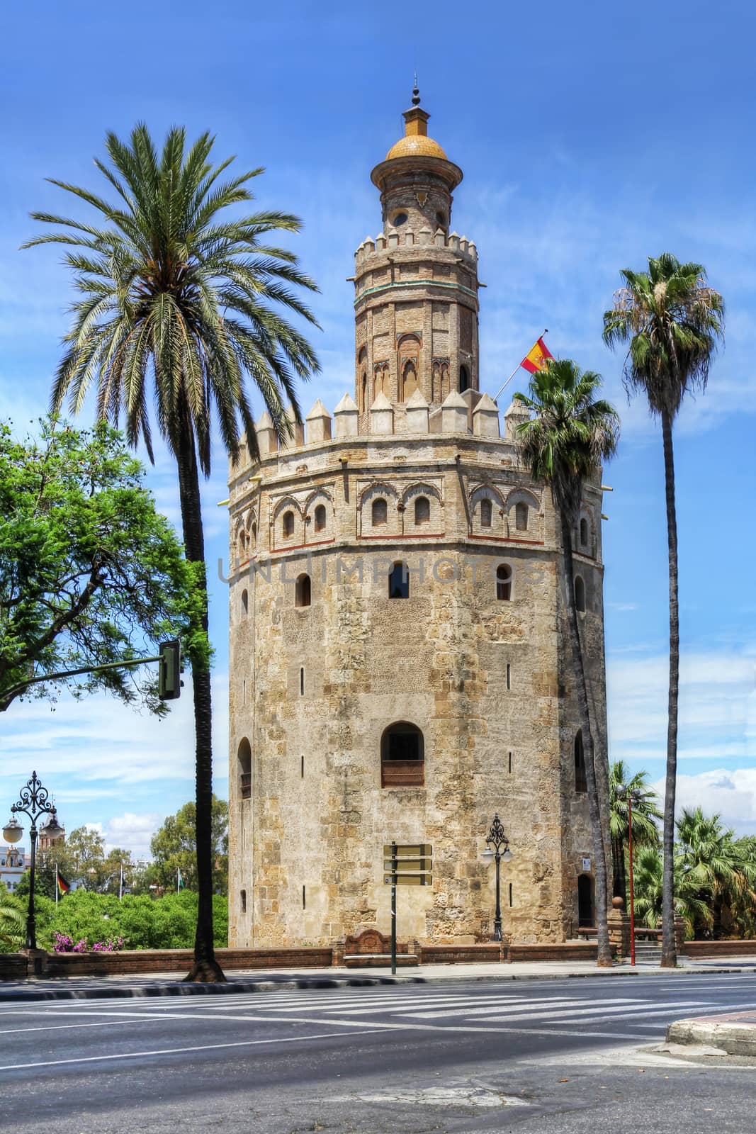 Torre del Oro in Seville by Brigida_Soriano