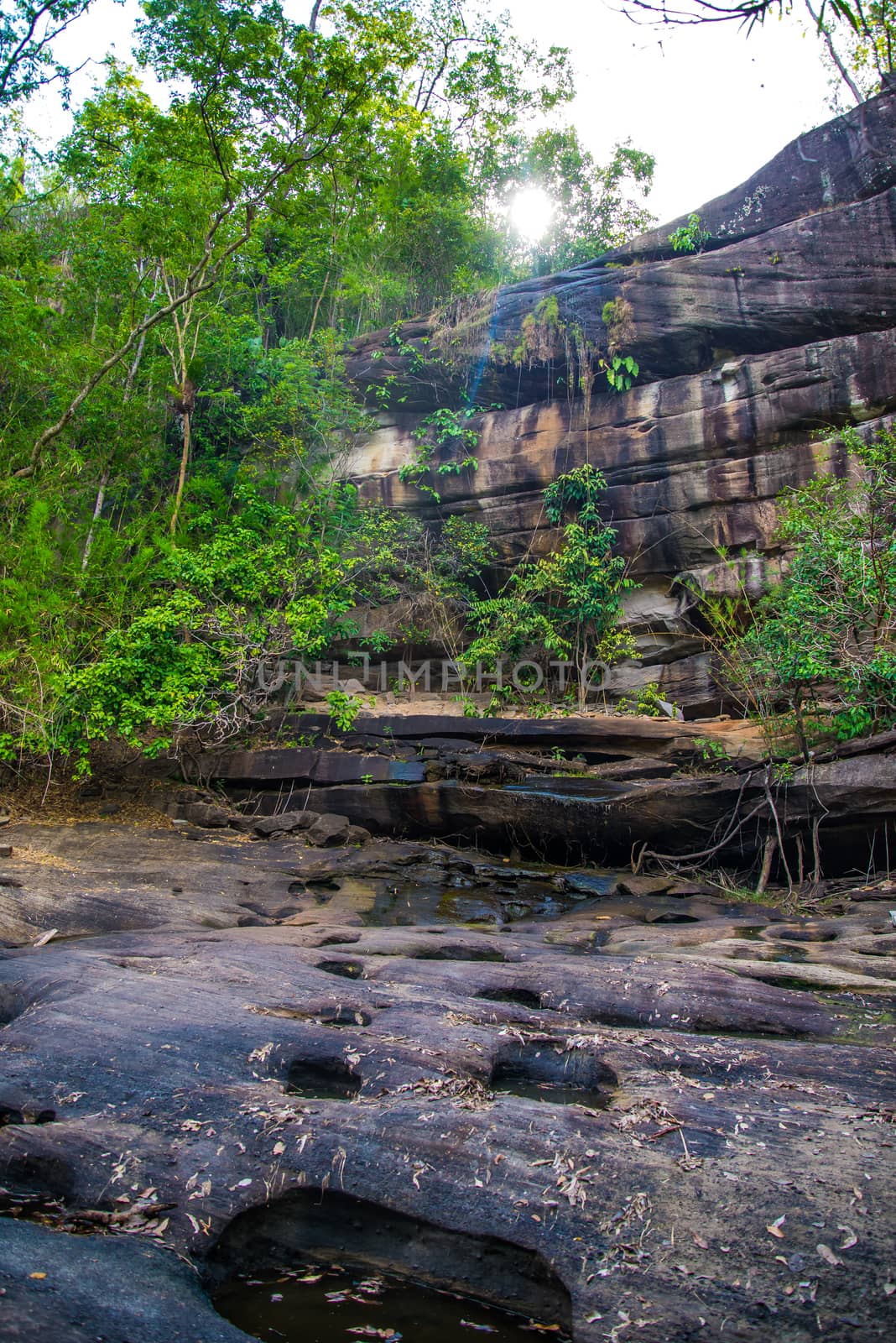 3000 bok ,Sam pan bok, Ubon-ratchathani, Grand Canyon of Thailand.