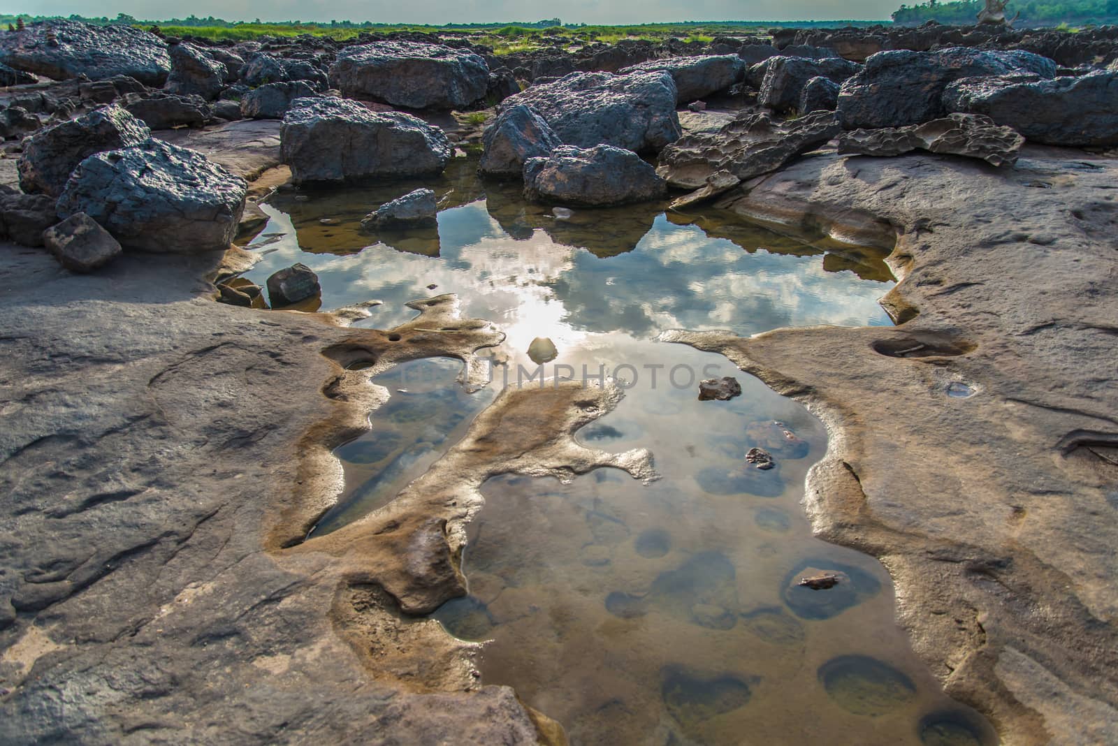 3000 bok ,Sam pan bok, Ubon-ratchathani, Grand Canyon of Thailand.