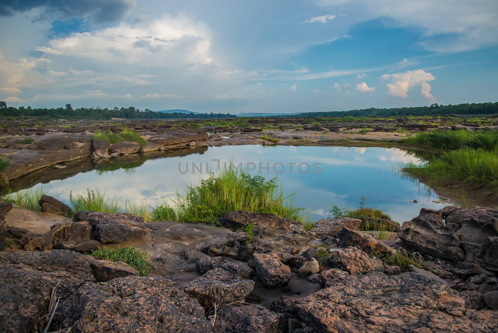 3000 bok ,Sam pan bok, Ubon-ratchathani, Grand Canyon of Thailand.