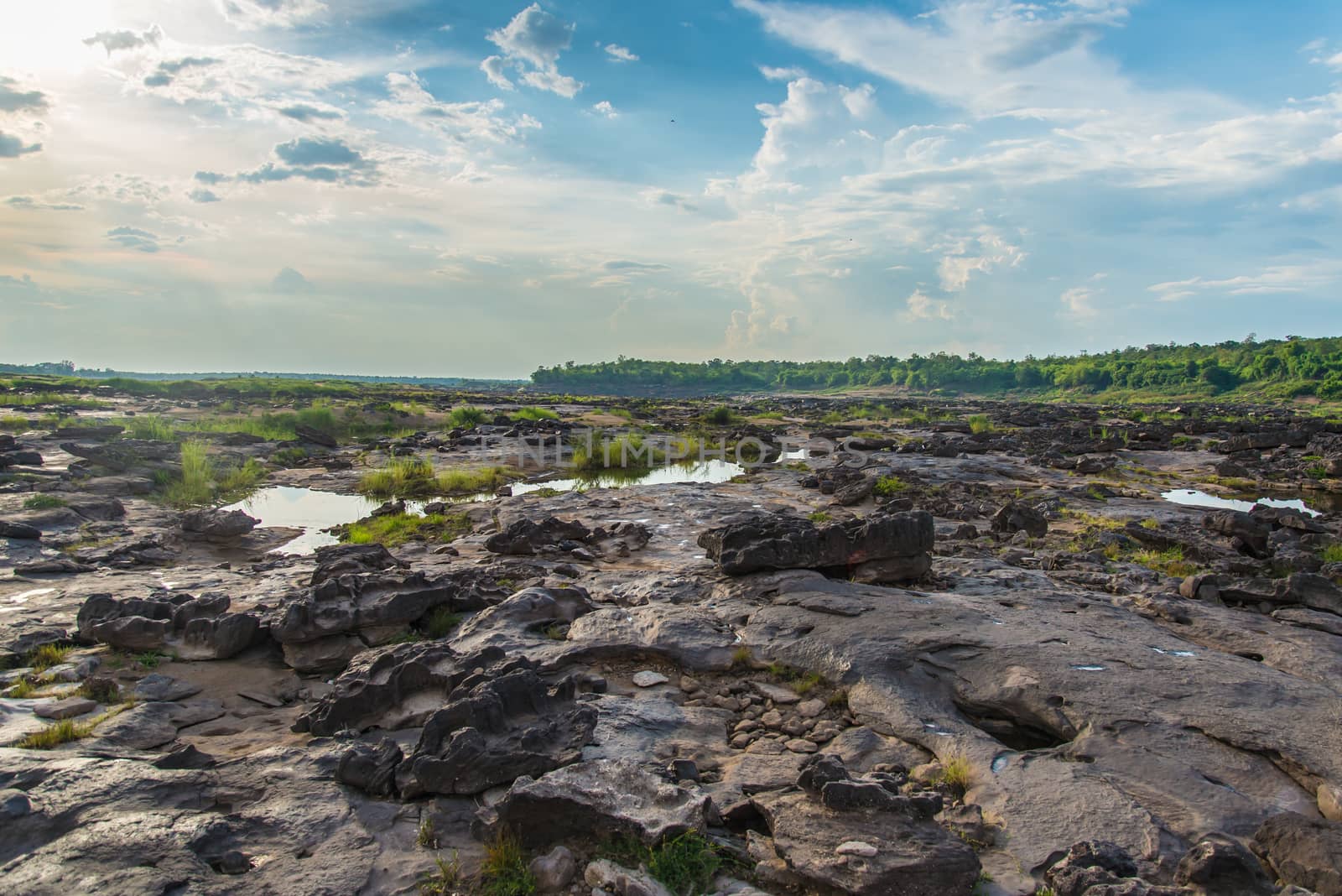 3000 bok ,Sam pan bok, Ubon-ratchathani, Grand Canyon of Thailand.