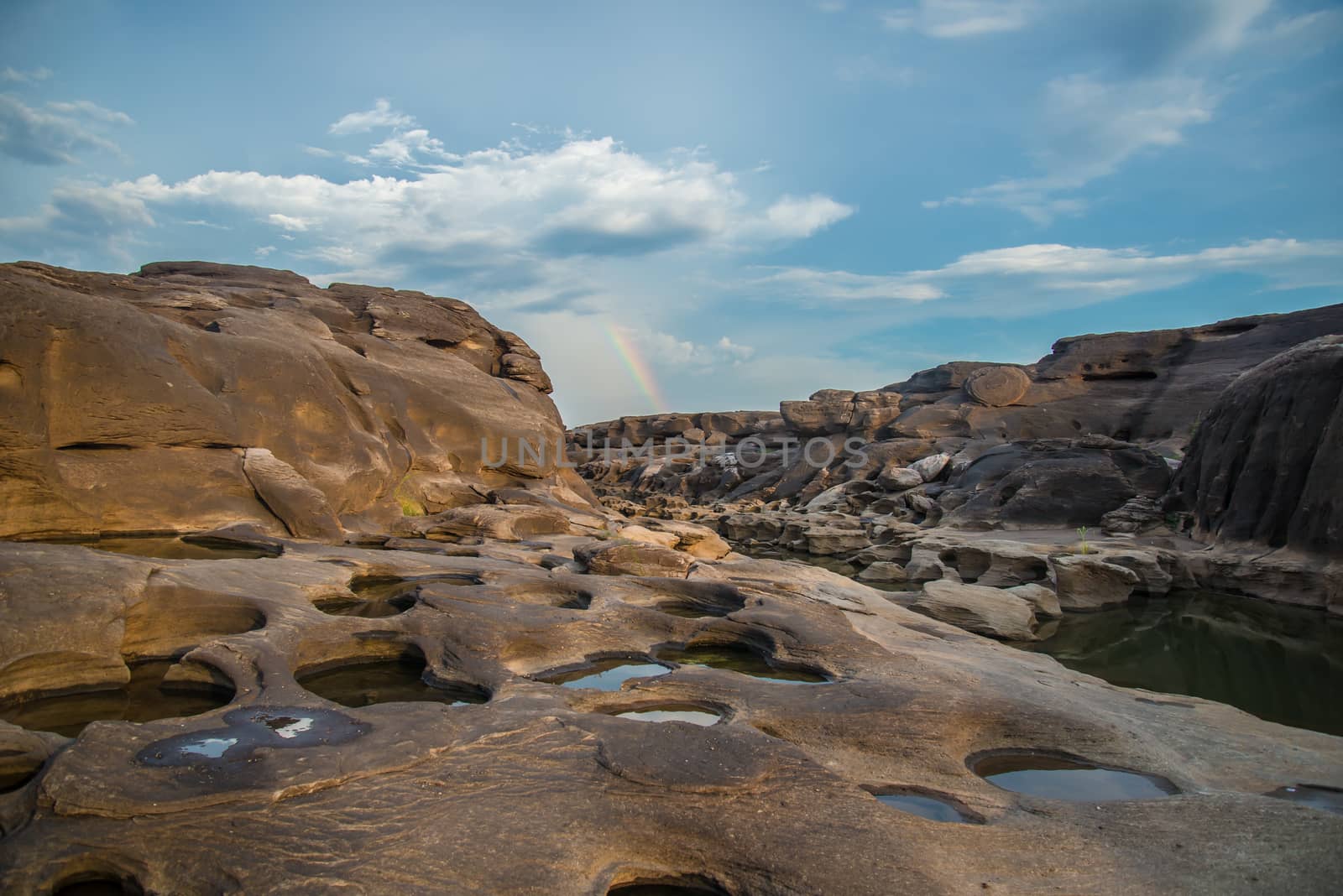 3000 bok ,Sam pan bok, Ubon-ratchathani, Grand Canyon of Thailand.