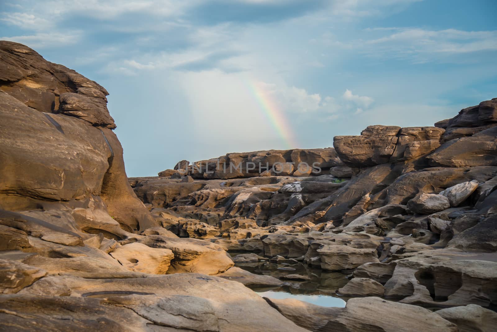 3000 bok ,Sam pan bok, Ubon-ratchathani, Grand Canyon of Thailand.