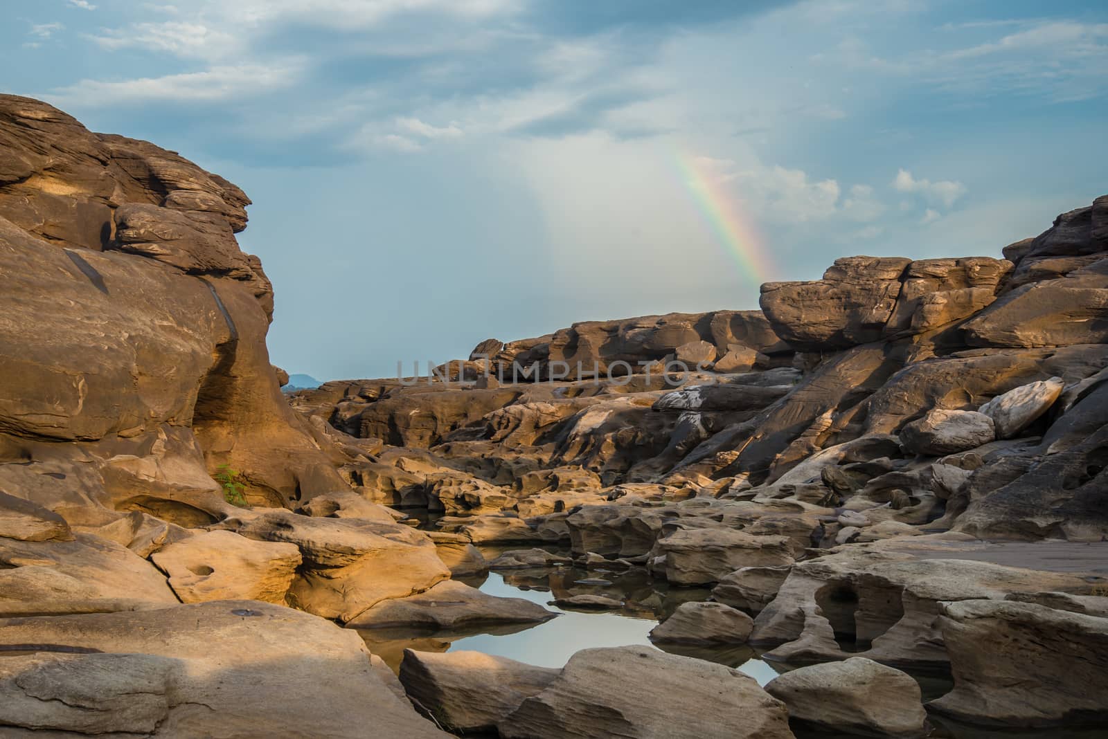 3000 bok ,Sam pan bok, Ubon-ratchathani, Grand Canyon of Thailand.