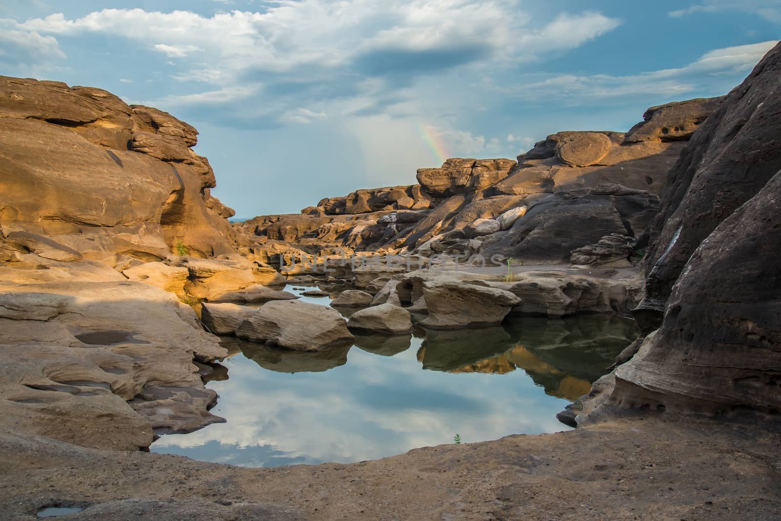3000 bok ,Sam pan bok, Ubon-ratchathani, Grand Canyon of Thailand.