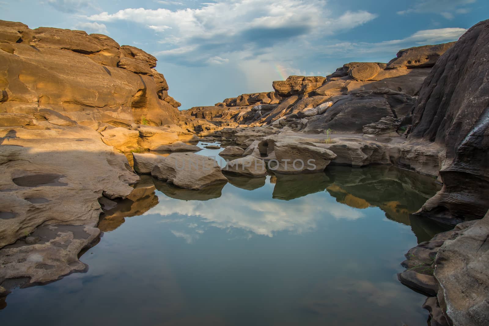 3000 bok ,Sam pan bok, Ubon-ratchathani, Grand Canyon of Thailand.