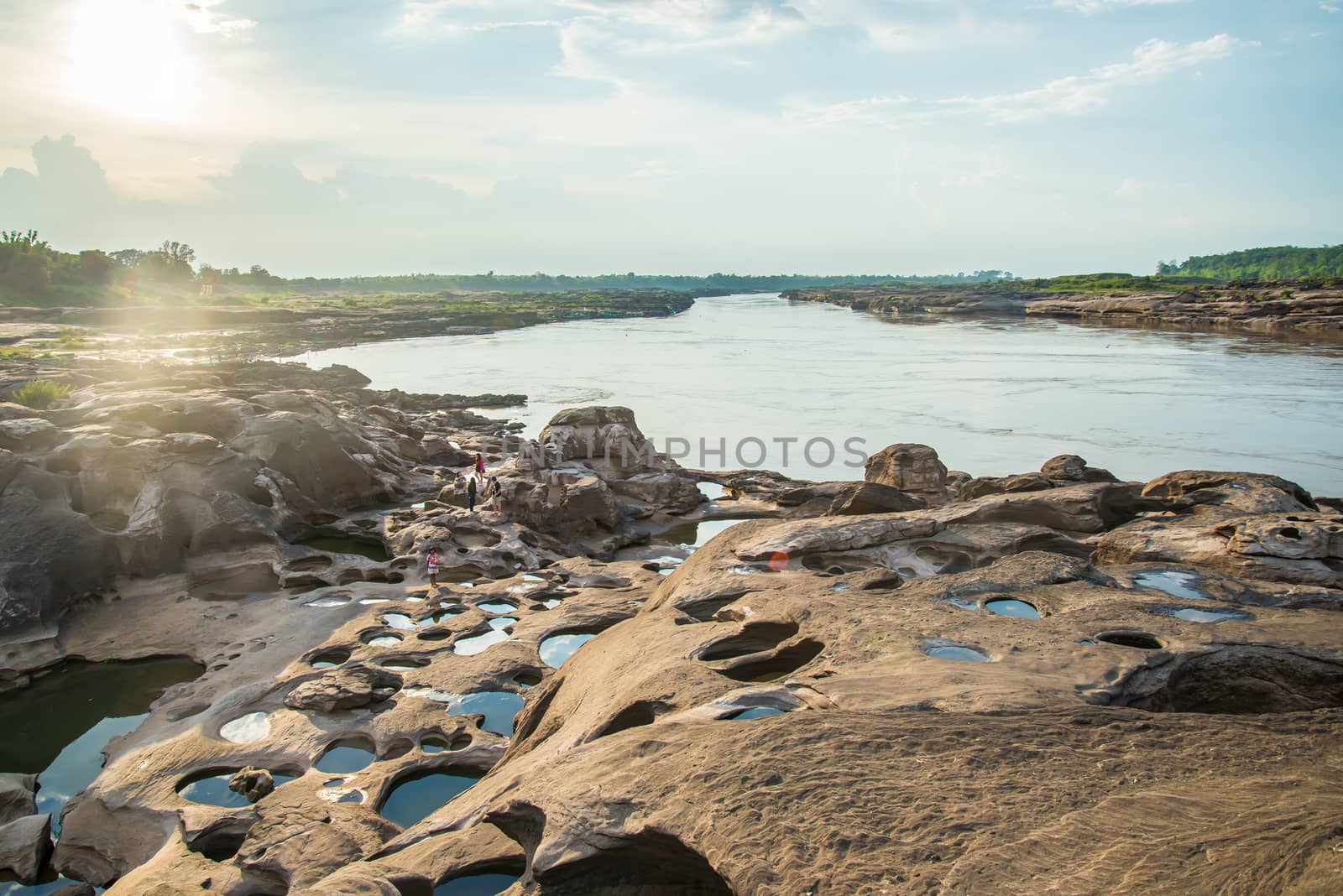 3000 bok ,Sam pan bok, Ubon-ratchathani, Grand Canyon of Thailand.