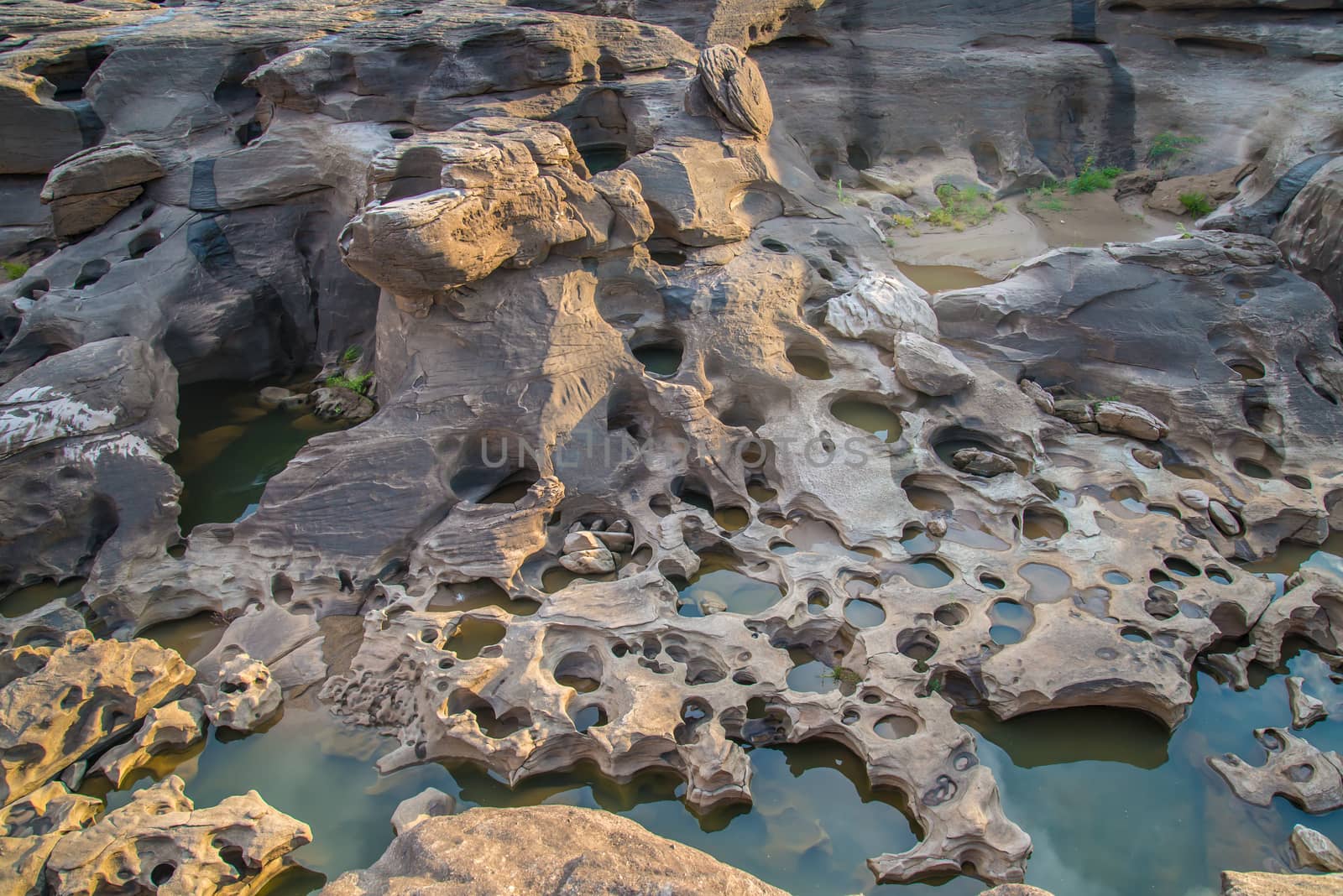 3000 bok ,Sam pan bok, Ubon-ratchathani, Grand Canyon of Thailand.