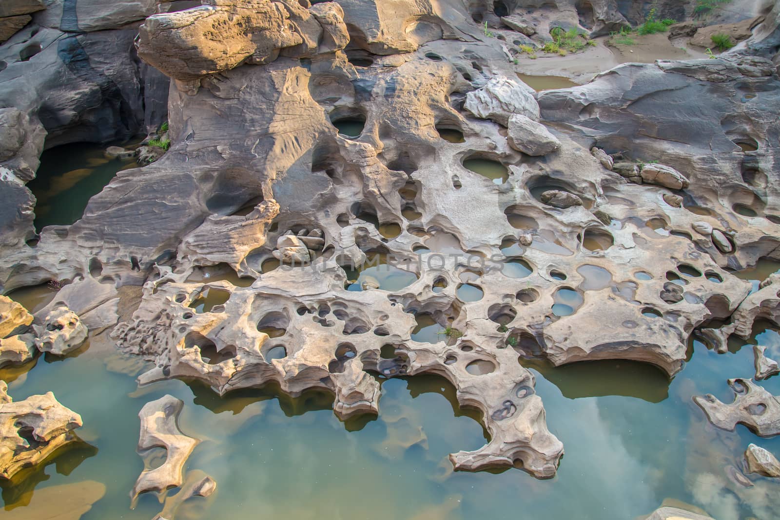3000 bok ,Sam pan bok, Ubon-ratchathani, Grand Canyon of Thailand.