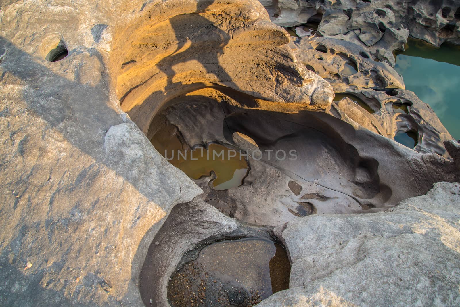 3000 bok ,Sam pan bok, Ubon-ratchathani, Grand Canyon of Thailand.