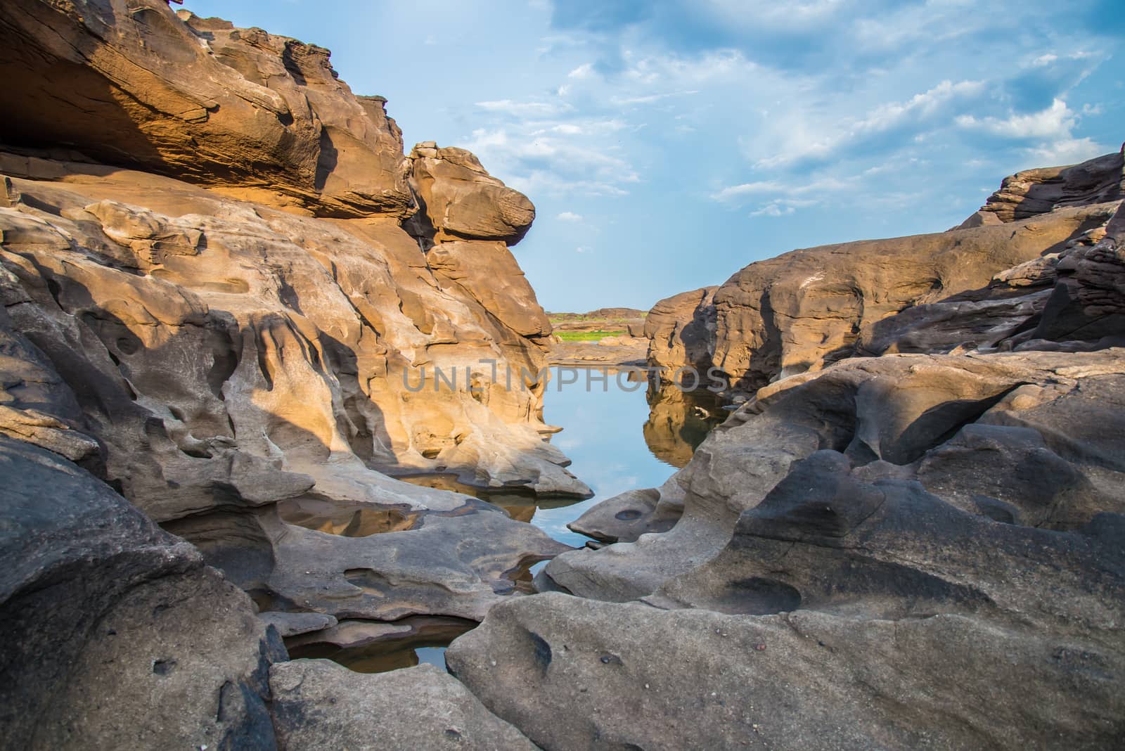 3000 bok ,Sam pan bok, Ubon-ratchathani, Grand Canyon of Thailand.