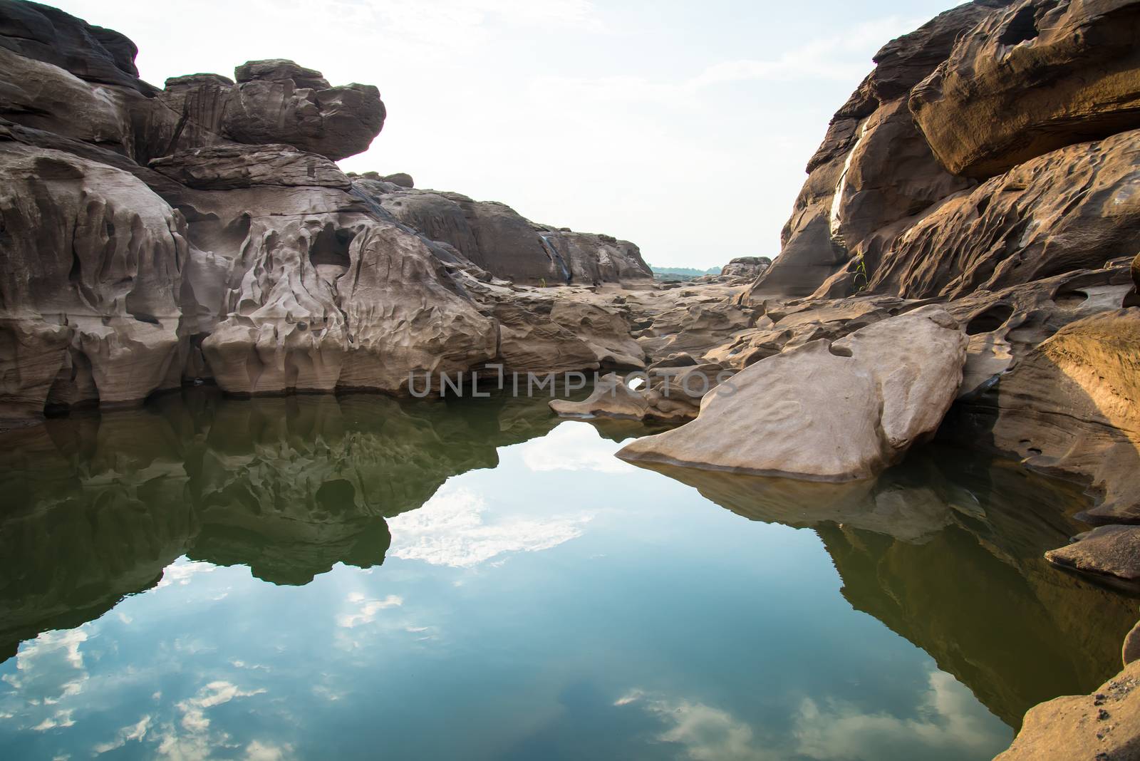 3000 bok ,Sam pan bok, Ubon-ratchathani, Grand Canyon of Thailand.