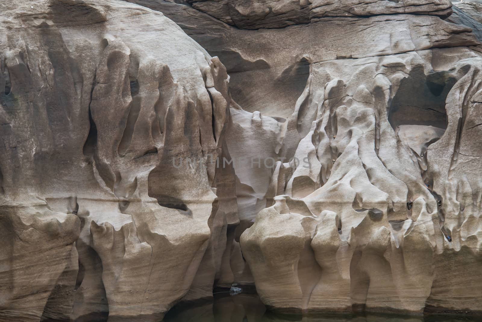 3000 bok ,Sam pan bok, Ubon-ratchathani, Grand Canyon of Thailand.