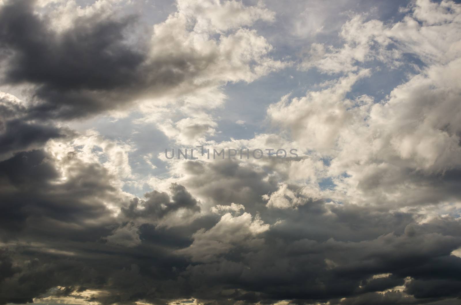 Cloud and sky in the spring season nature