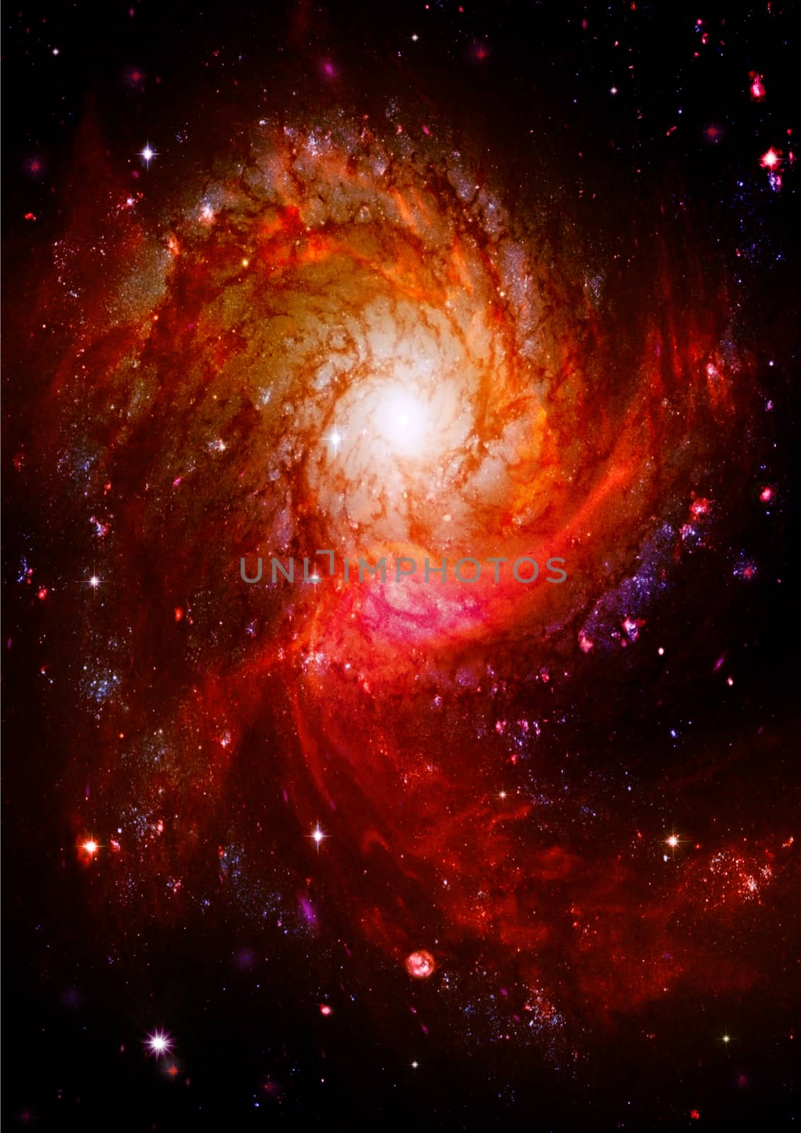 Star field in space a nebulae and a gas congestion. "Elements of this image furnished by NASA".