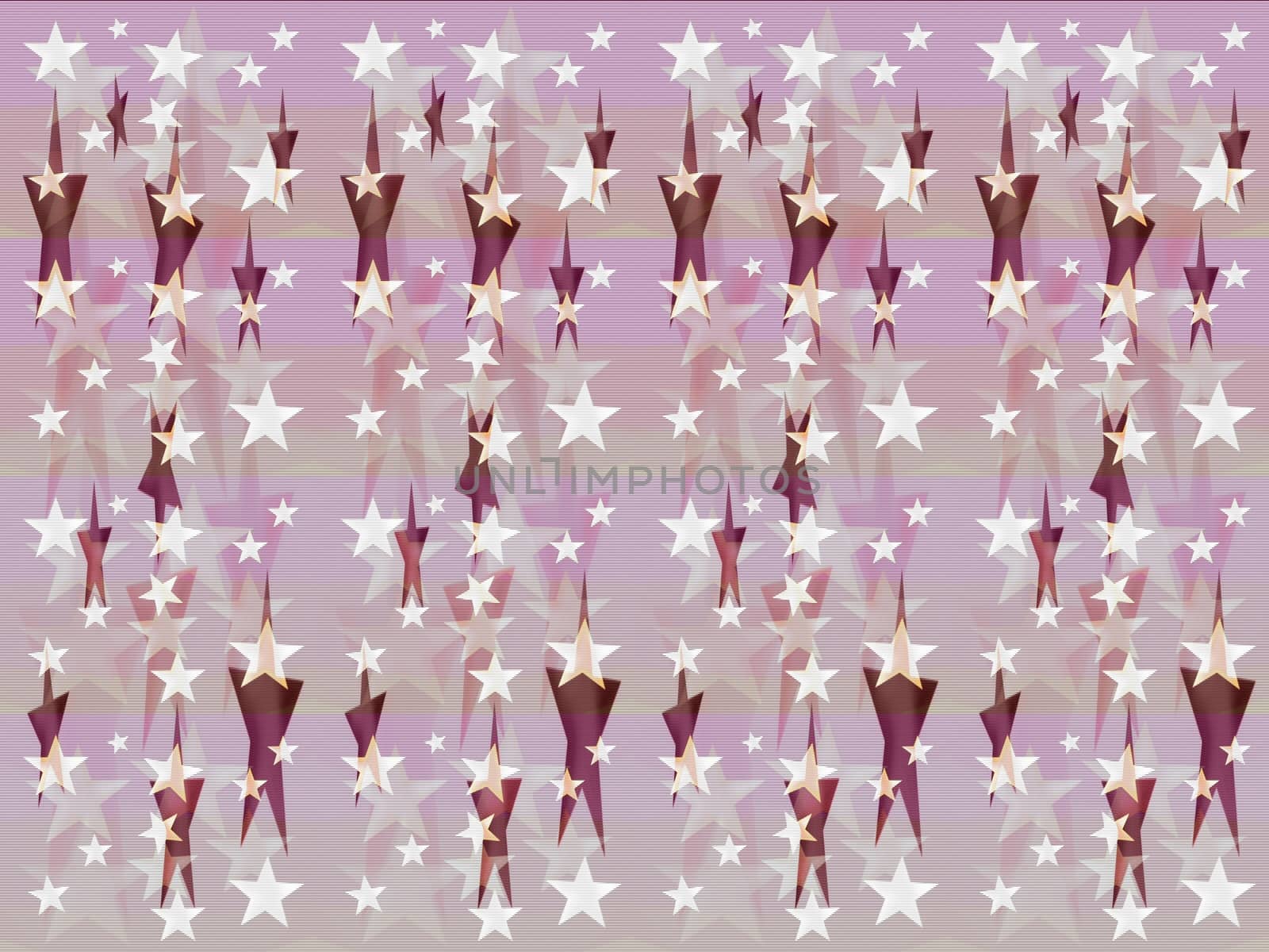 Digital computer graphic - seamless patterned background with a stars for design