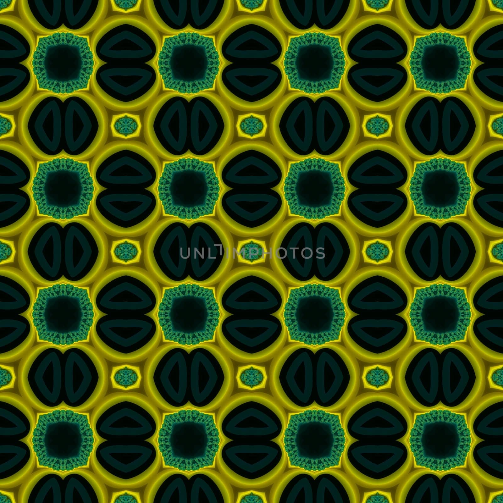 Digital computer graphic - seamless fractal ornament for design.