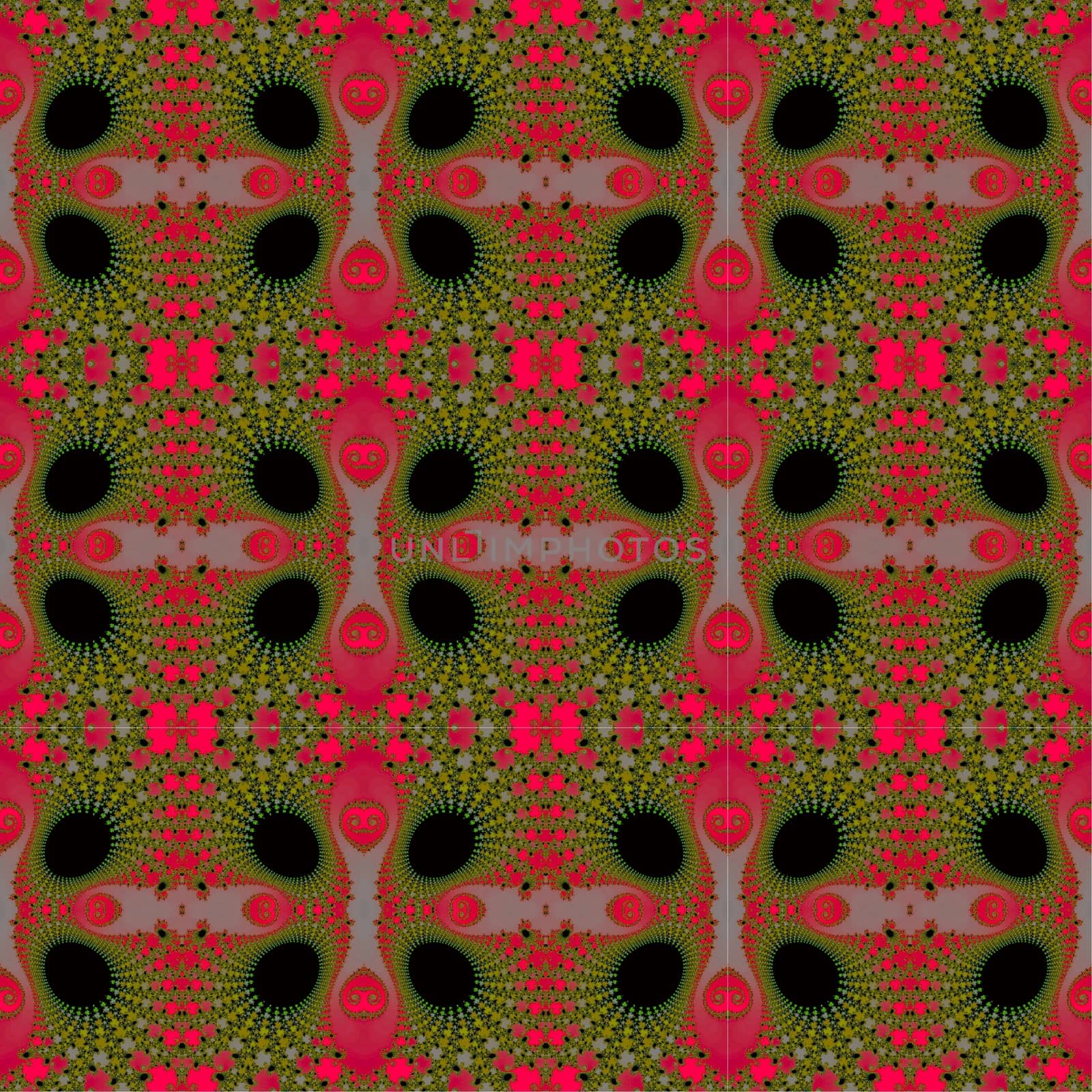 Digital computer graphic - seamless decorative ornament for design.