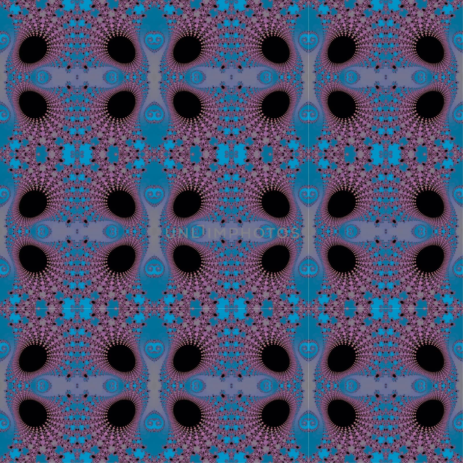 Digital computer graphic - seamless decorative ornament for design.