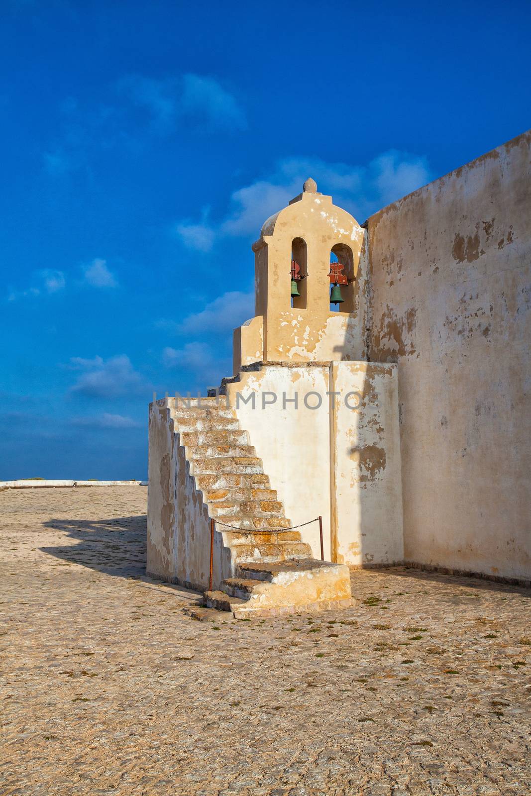 Church of Our Lady of Grace  at Sagres Fortress,Algarve, Portuga by CaptureLight