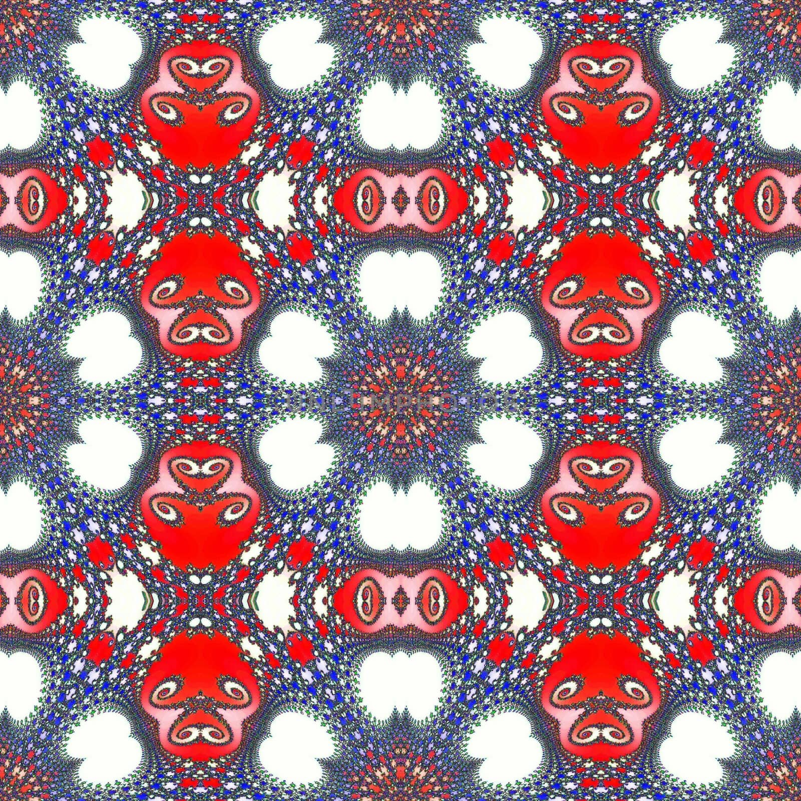 Digital computer graphic - seamless decorative ornament for design.