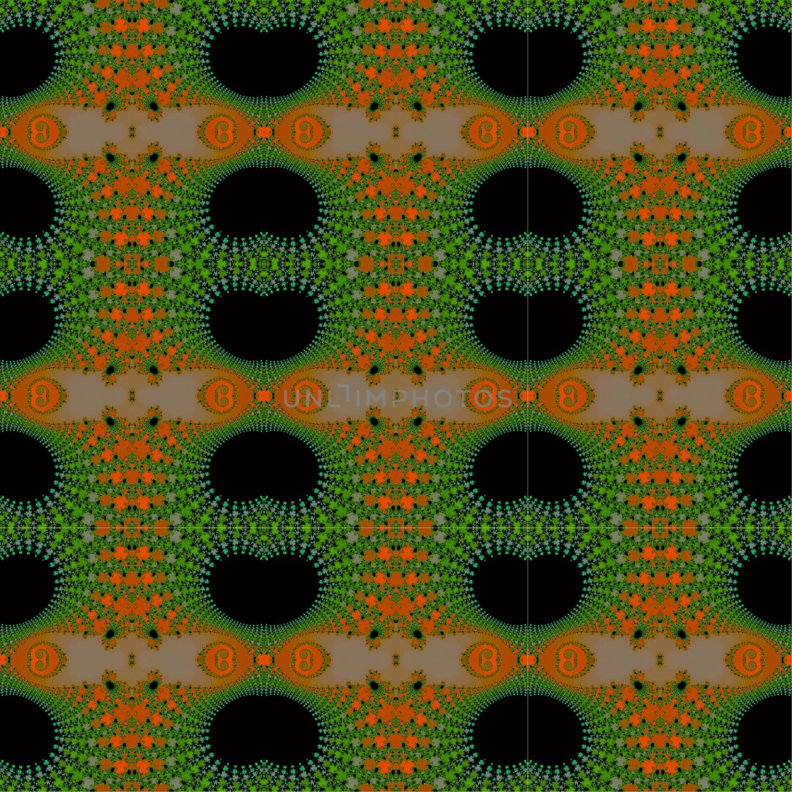 Digital computer graphic - seamless decorative ornament for design.