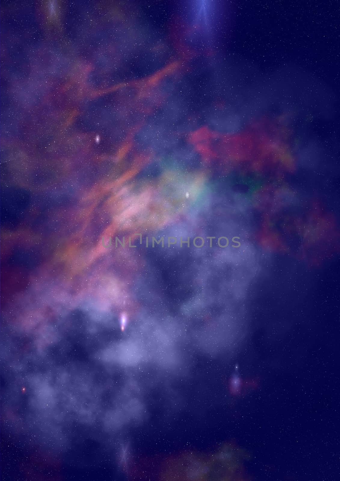 Star field in space a nebulae and a gas congestion. "Elements of this image furnished by NASA".