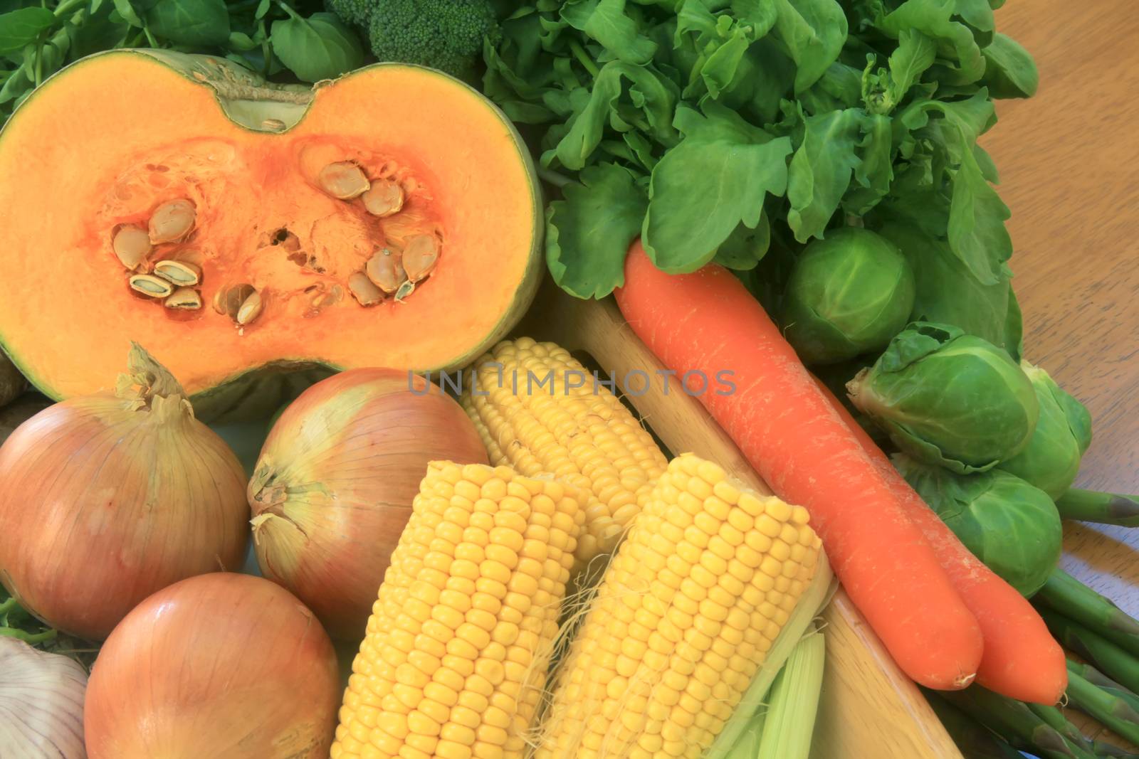 Garden Fresh Foods and Vegetables Grown and Ripe