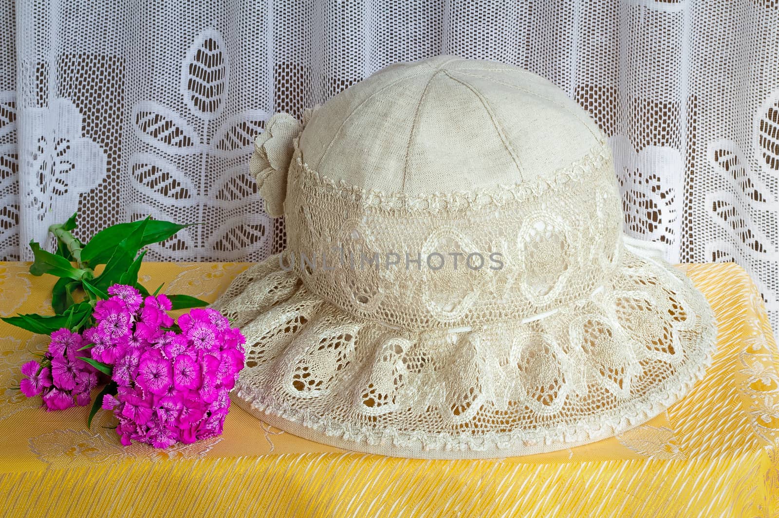 Female summer hat for protection against the sun during summer h by georgina198