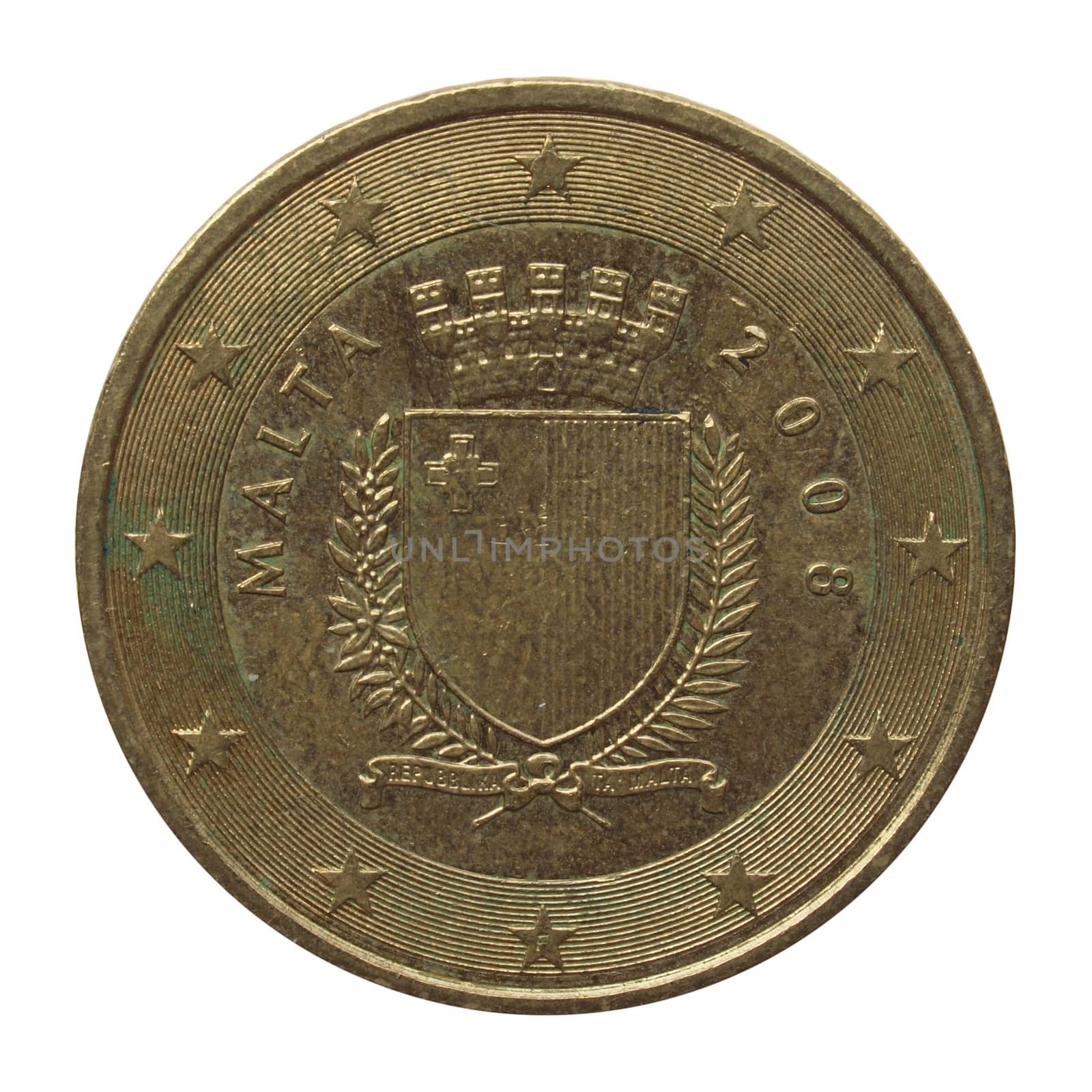 Euro coin from Malta by paolo77