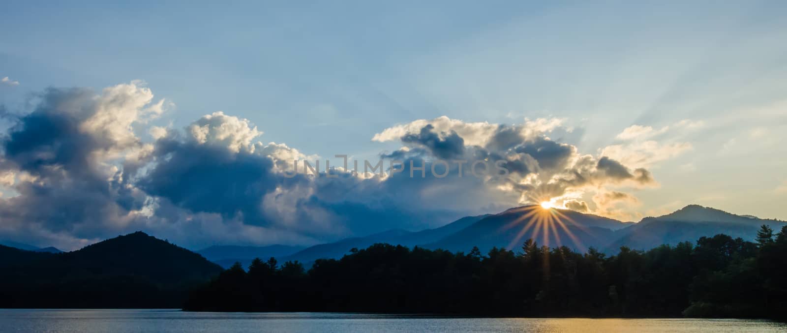lake santeetlah in great smoky mountains north carolina by digidreamgrafix