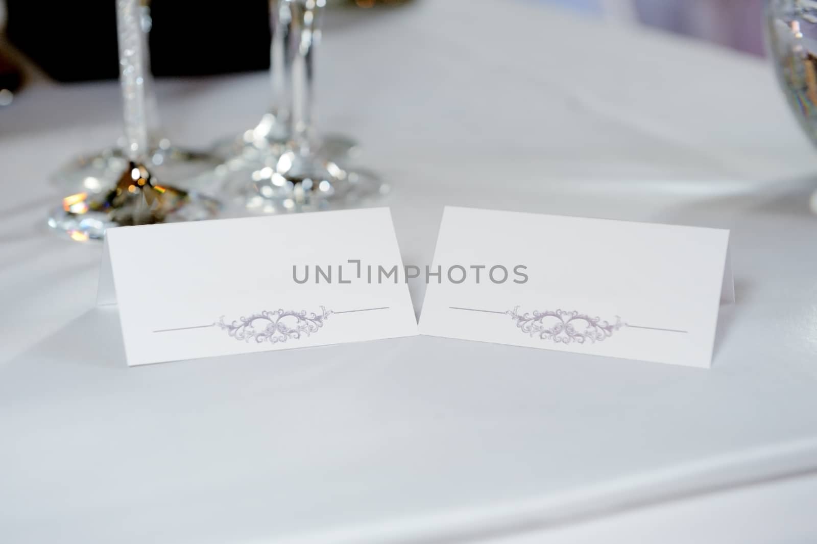 Wedding reception card by kmwphotography