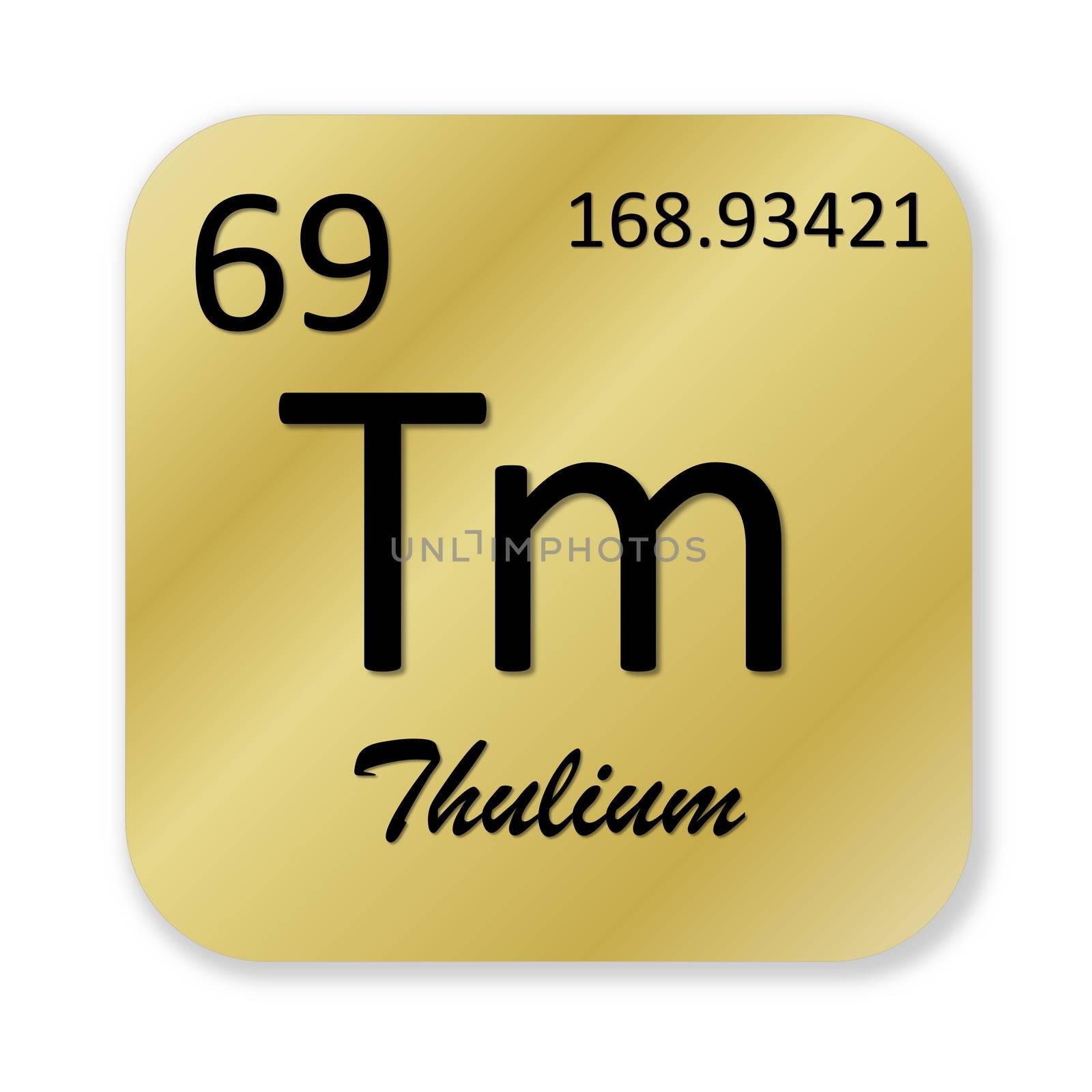 Thulium element by Elenaphotos21