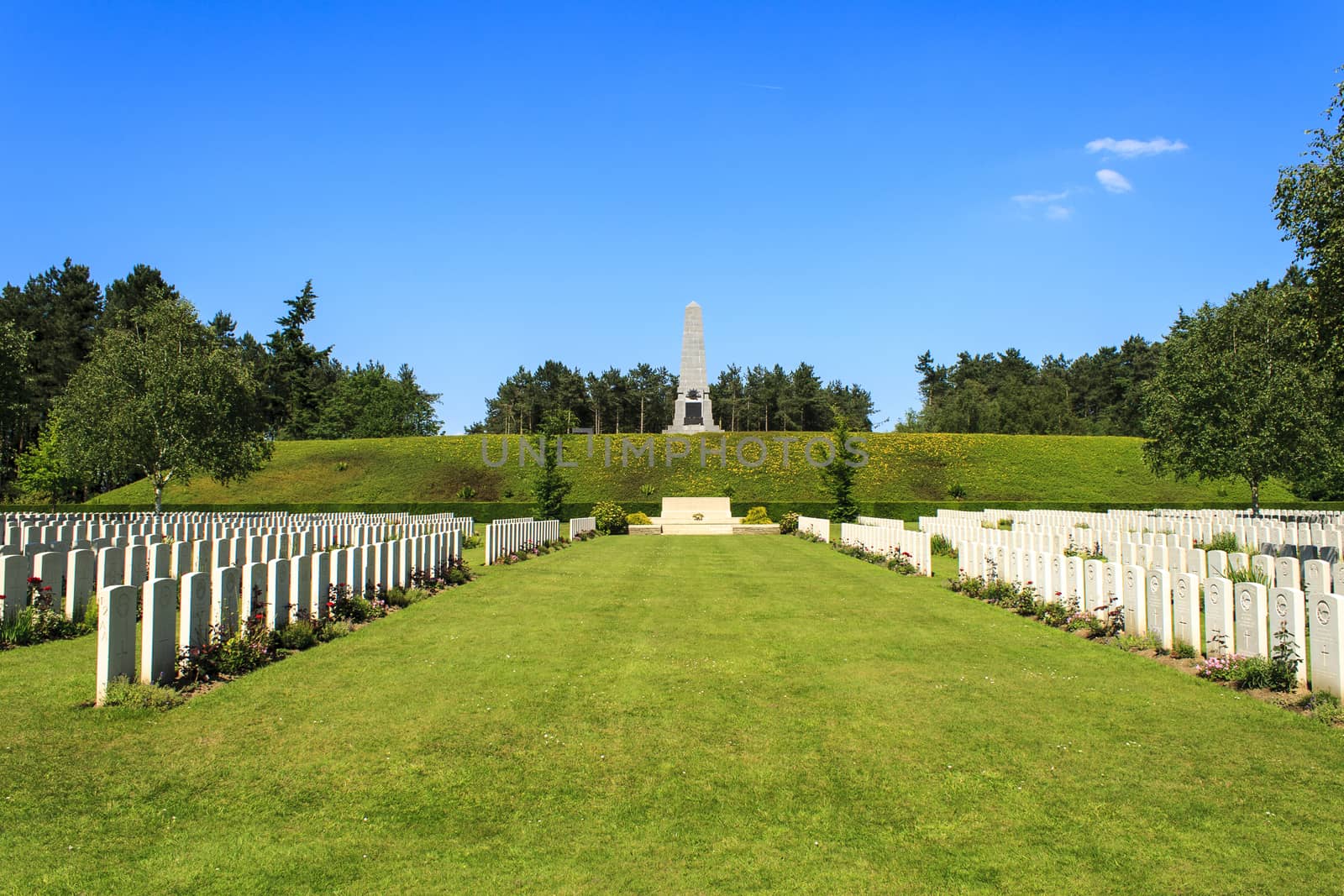 New British Cemetery world war 1 flanders fields