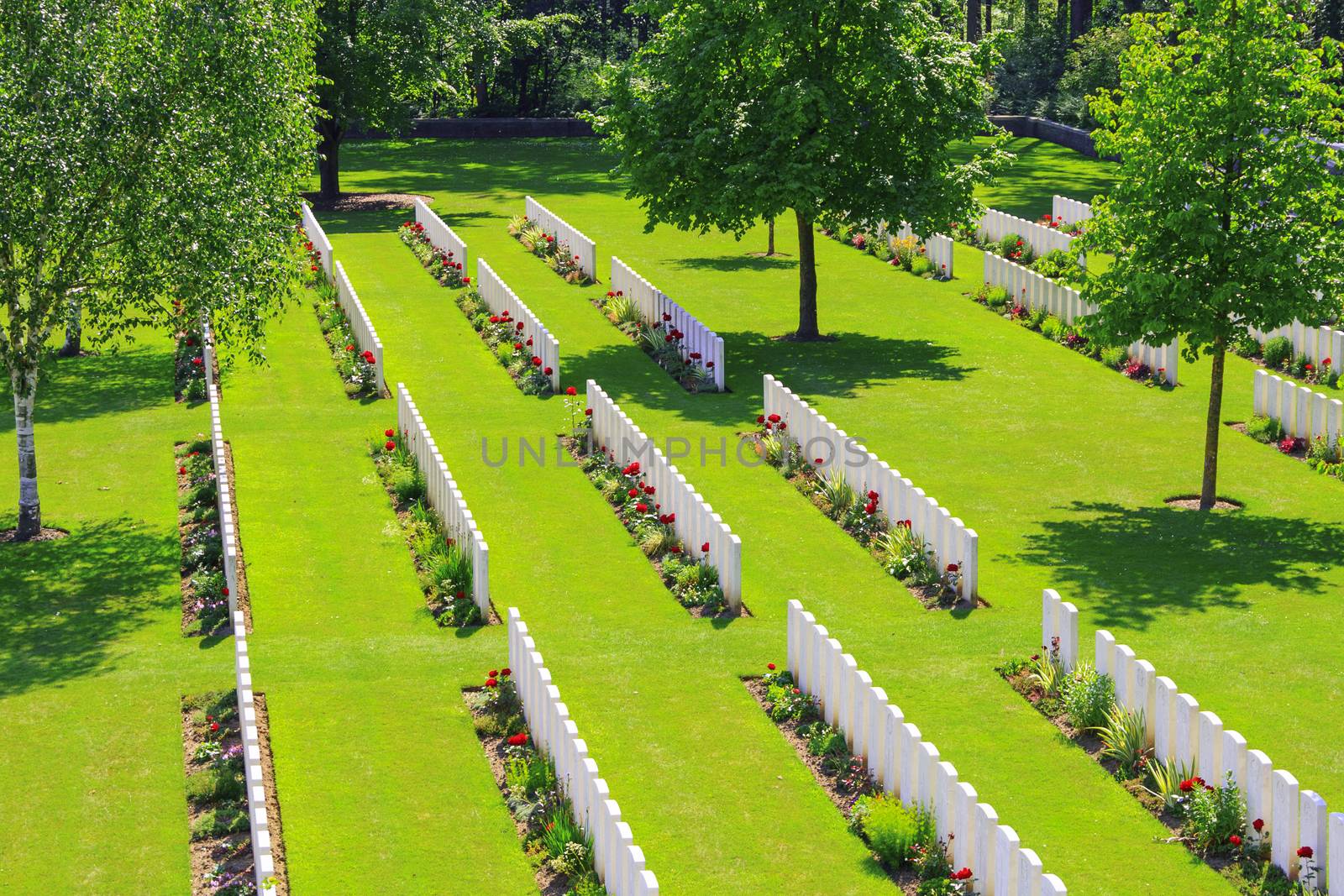 New British Cemetery world war 1 flanders fields