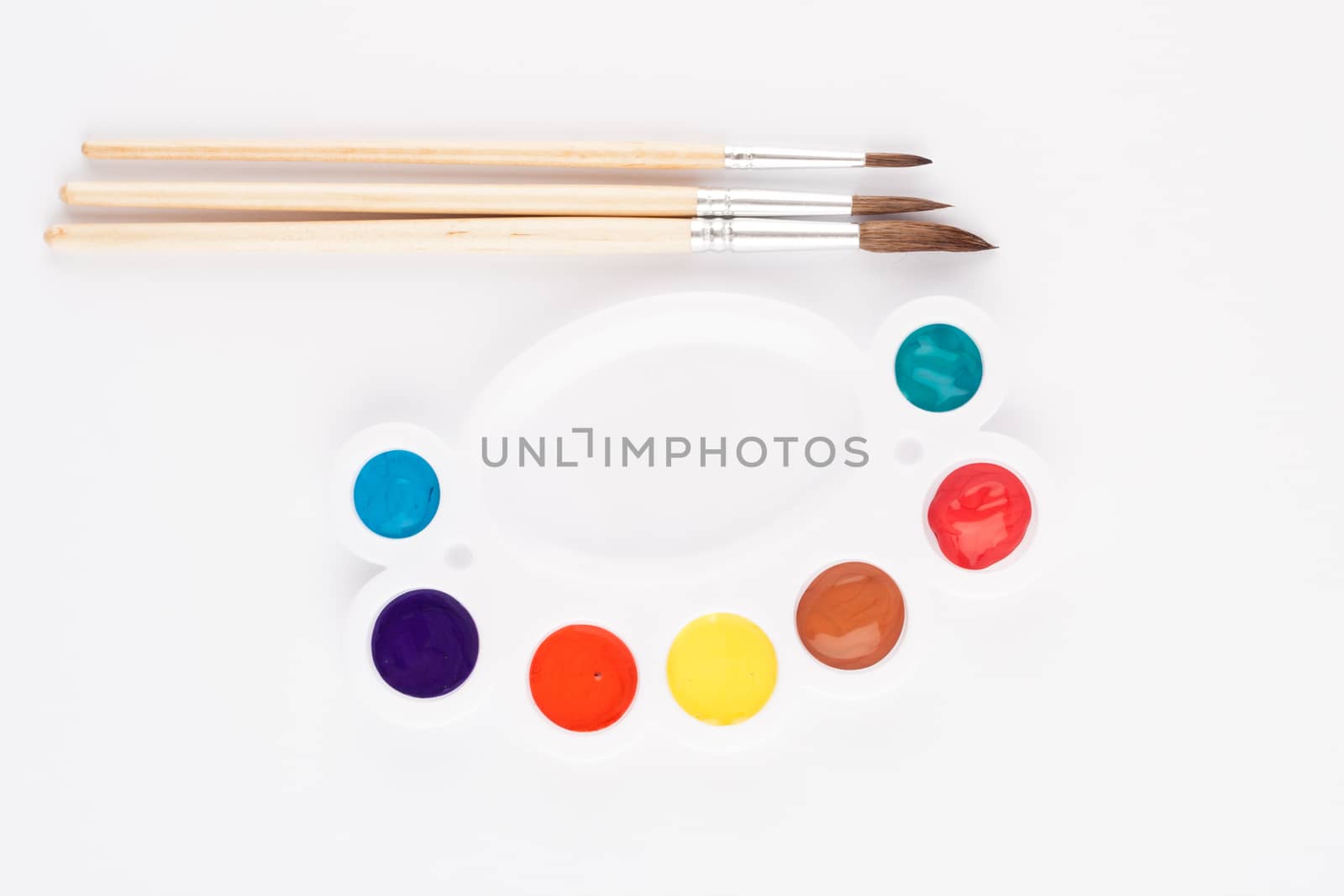 paint brush and color palette by furo_felix