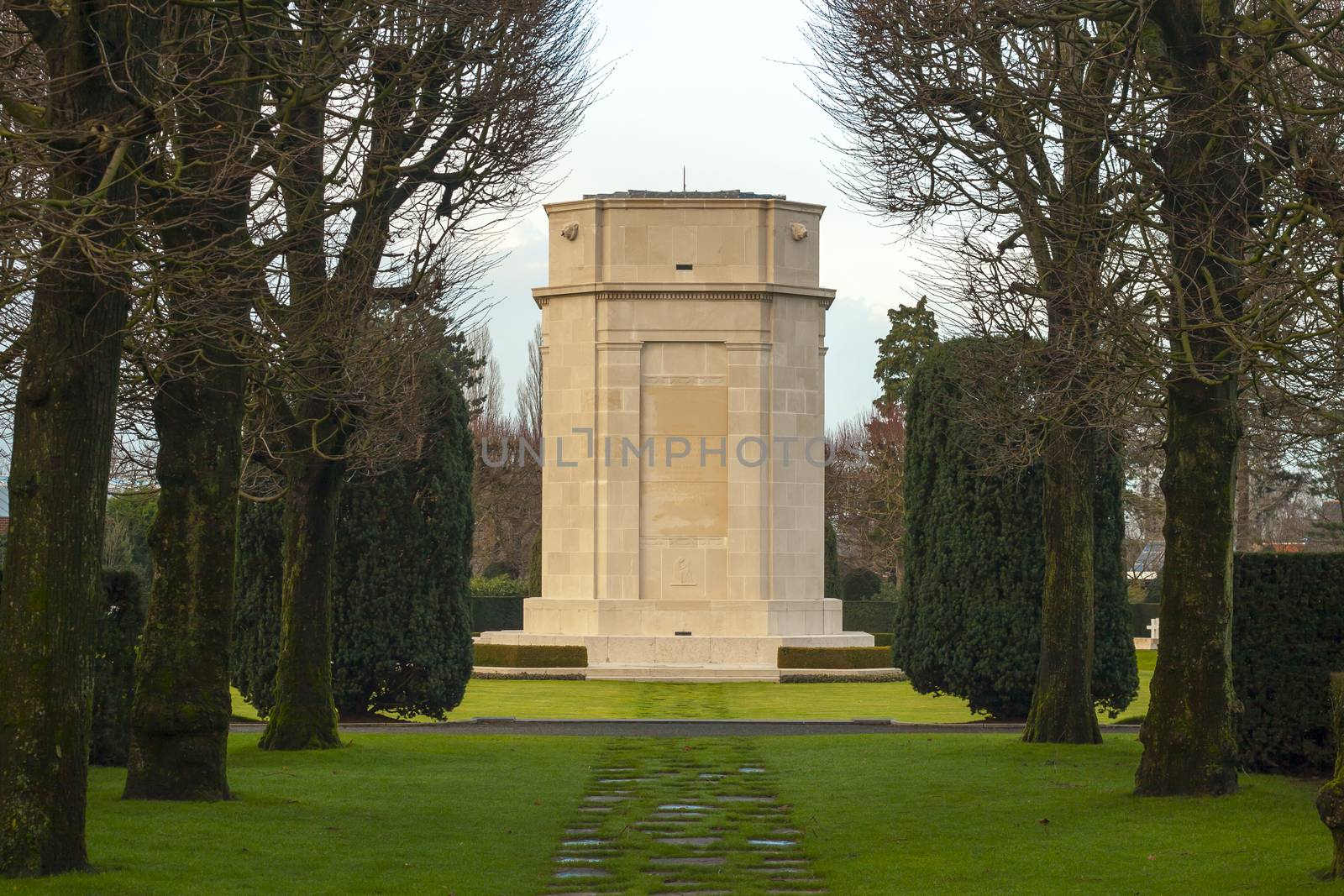 American cemetery Flanders field Belgium Waregem