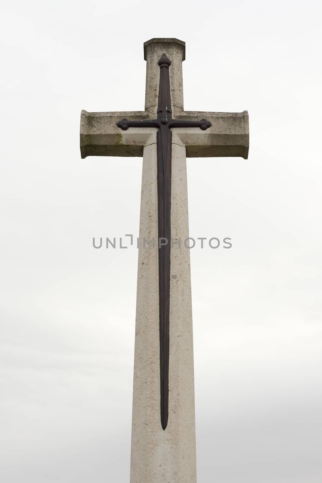 Flanders memorial cross cemetery remembering Great War