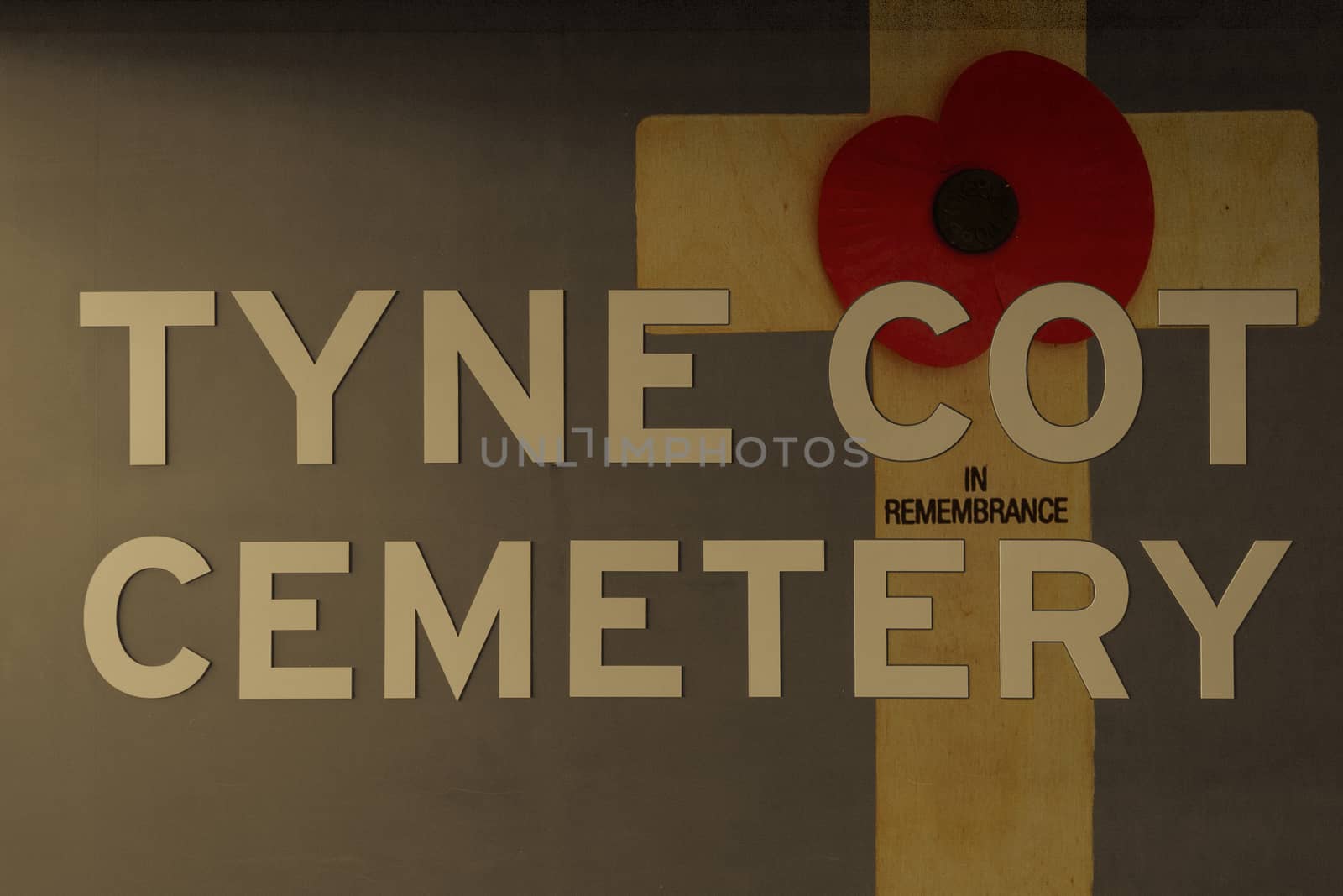 Tyne cot cemetery poppy flanders fields world war one