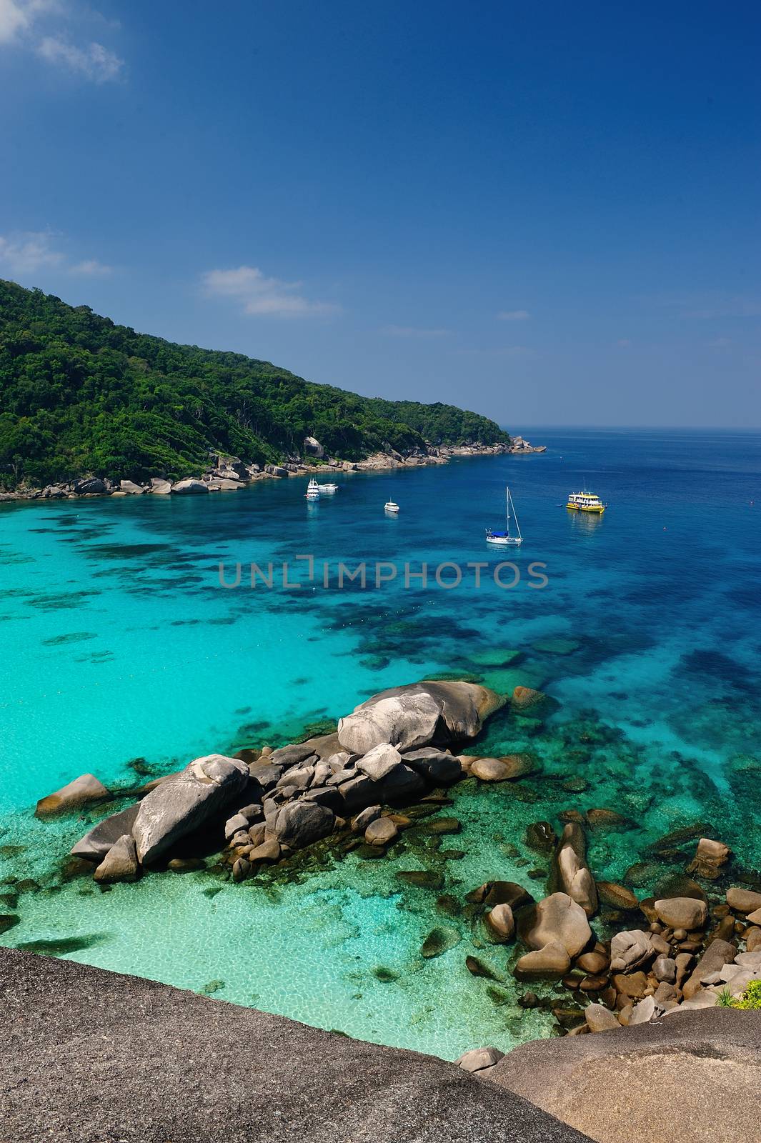 Tropical paradise, Similan islands, Andaman Sea, Thailand